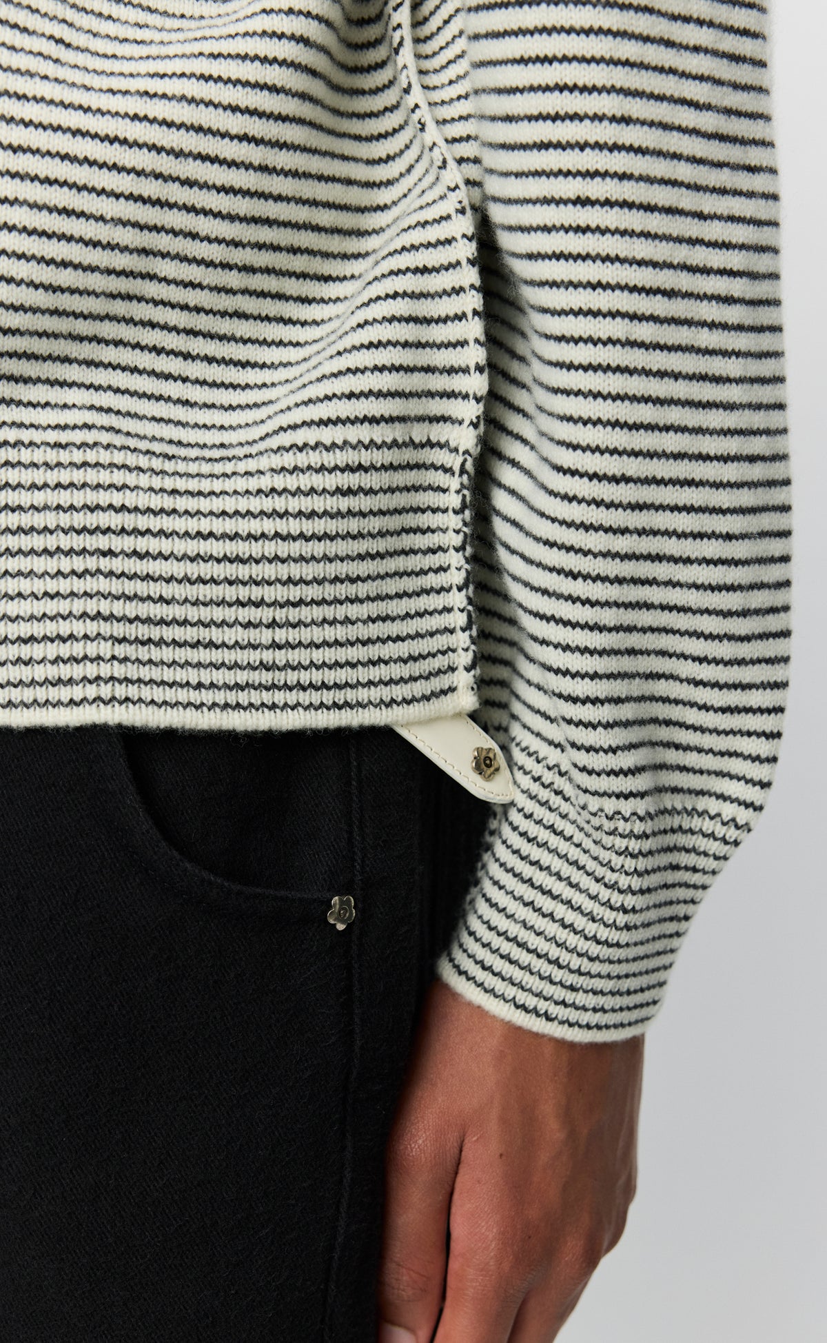 Charming Sweater - Marina Stripe
