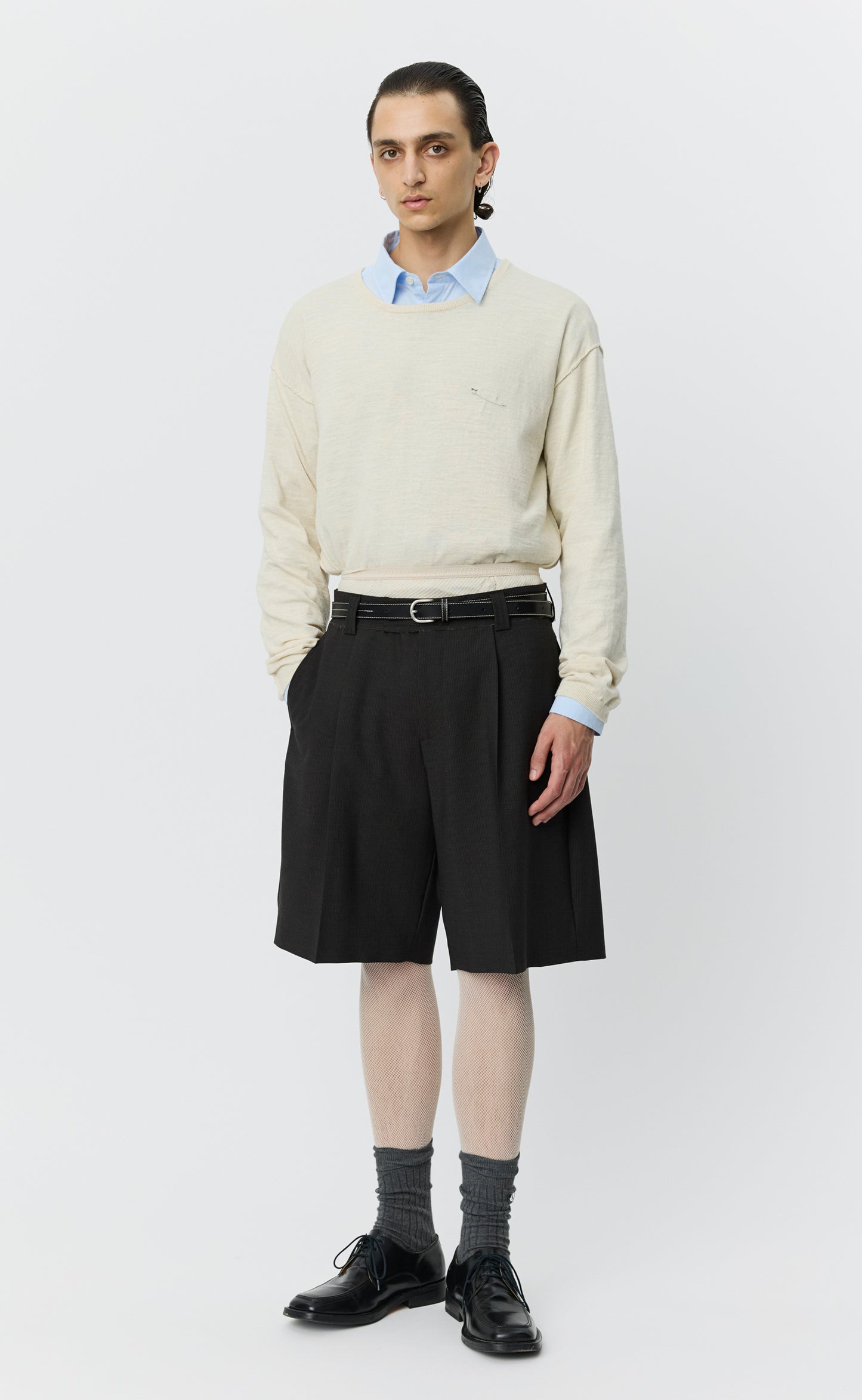 Classic Shorts - Dark Grey Stripe
