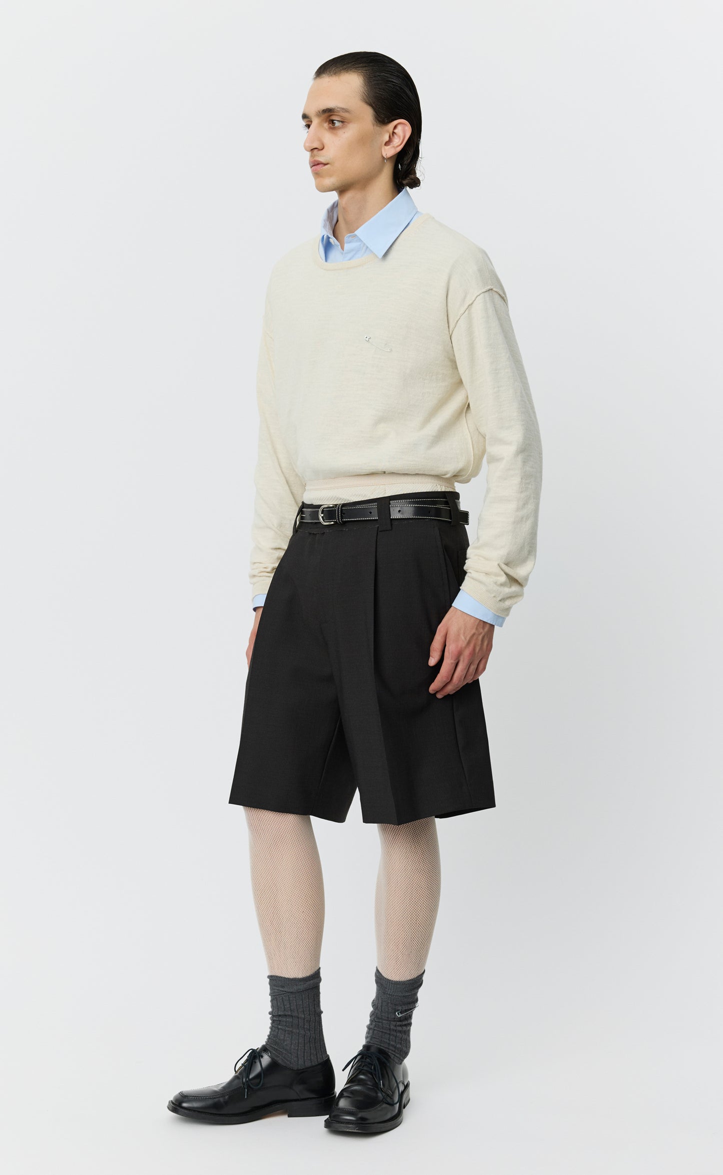 Classic Shorts - Dark Grey Stripe