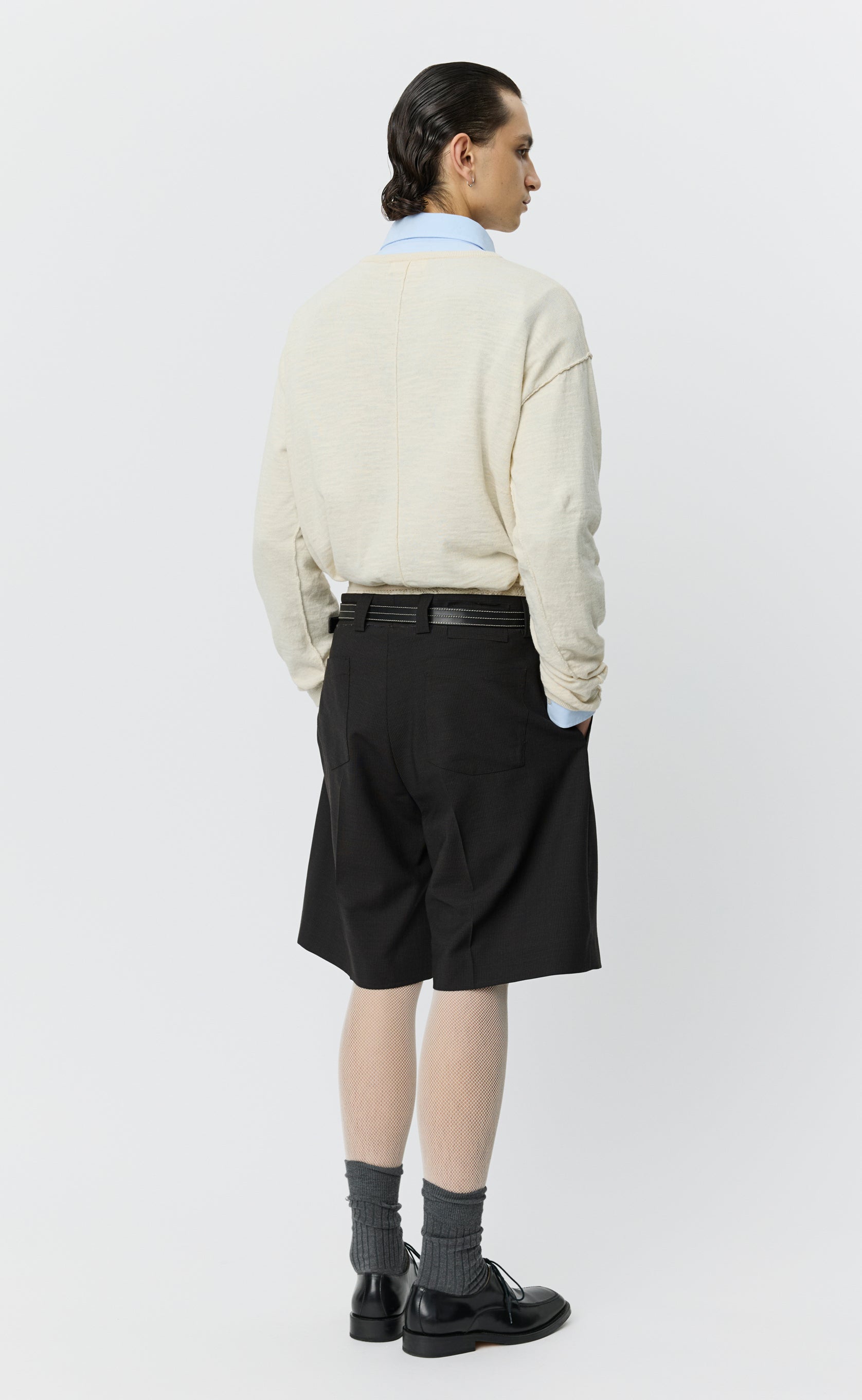 パンツ 25ss mfpen classic shorts Classic Shorts - Dark Grey Stripe – mfpen