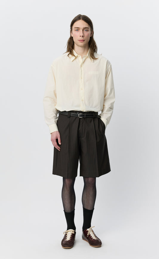 Classic Shorts - Vintage Pinstripe