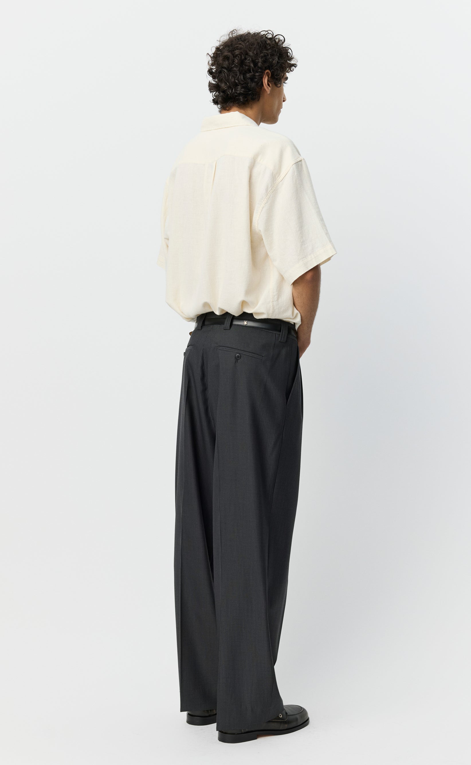 Classic Trousers - Dark Grey Stripe – mfpen