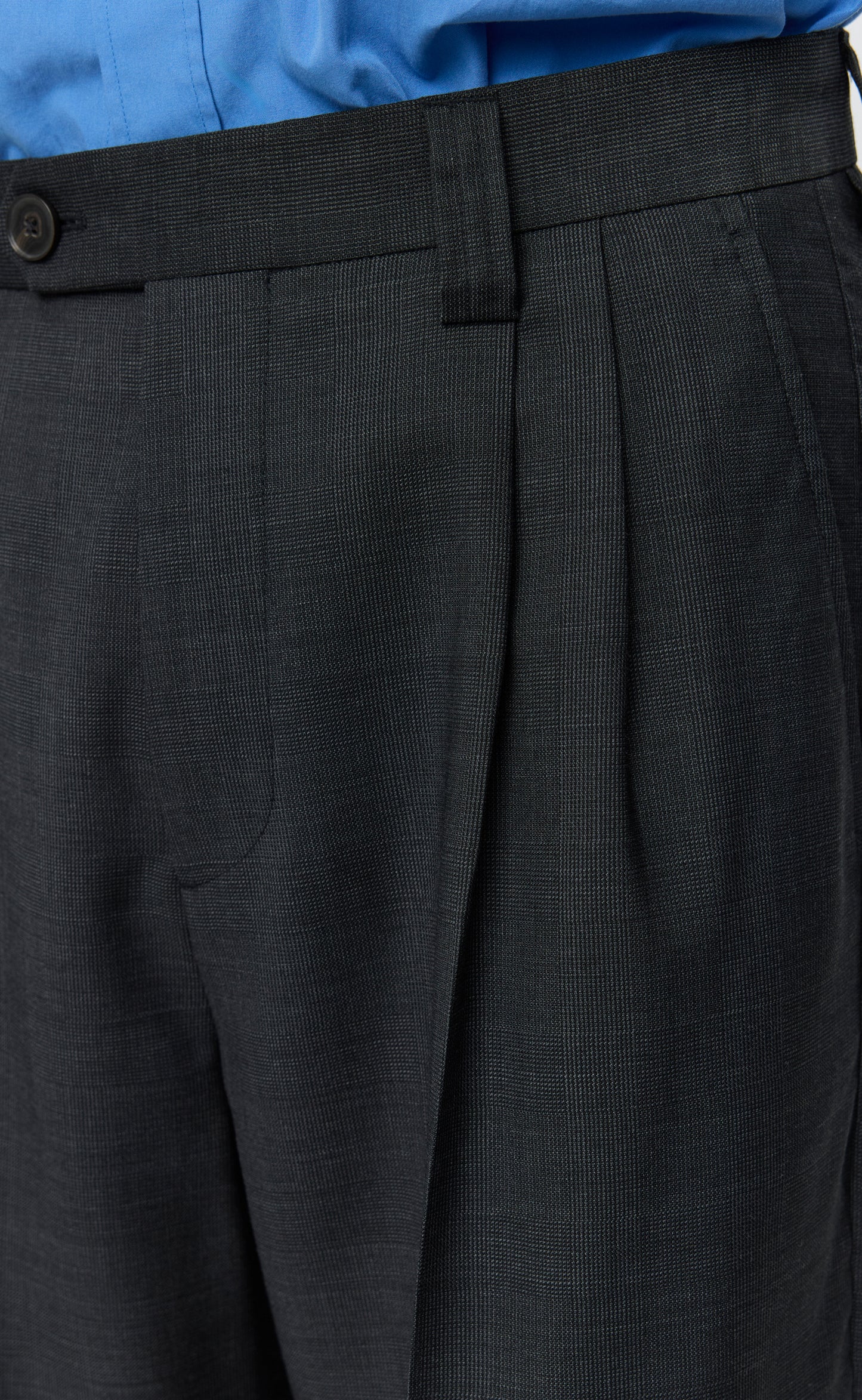 Classic Trousers - Grey Check