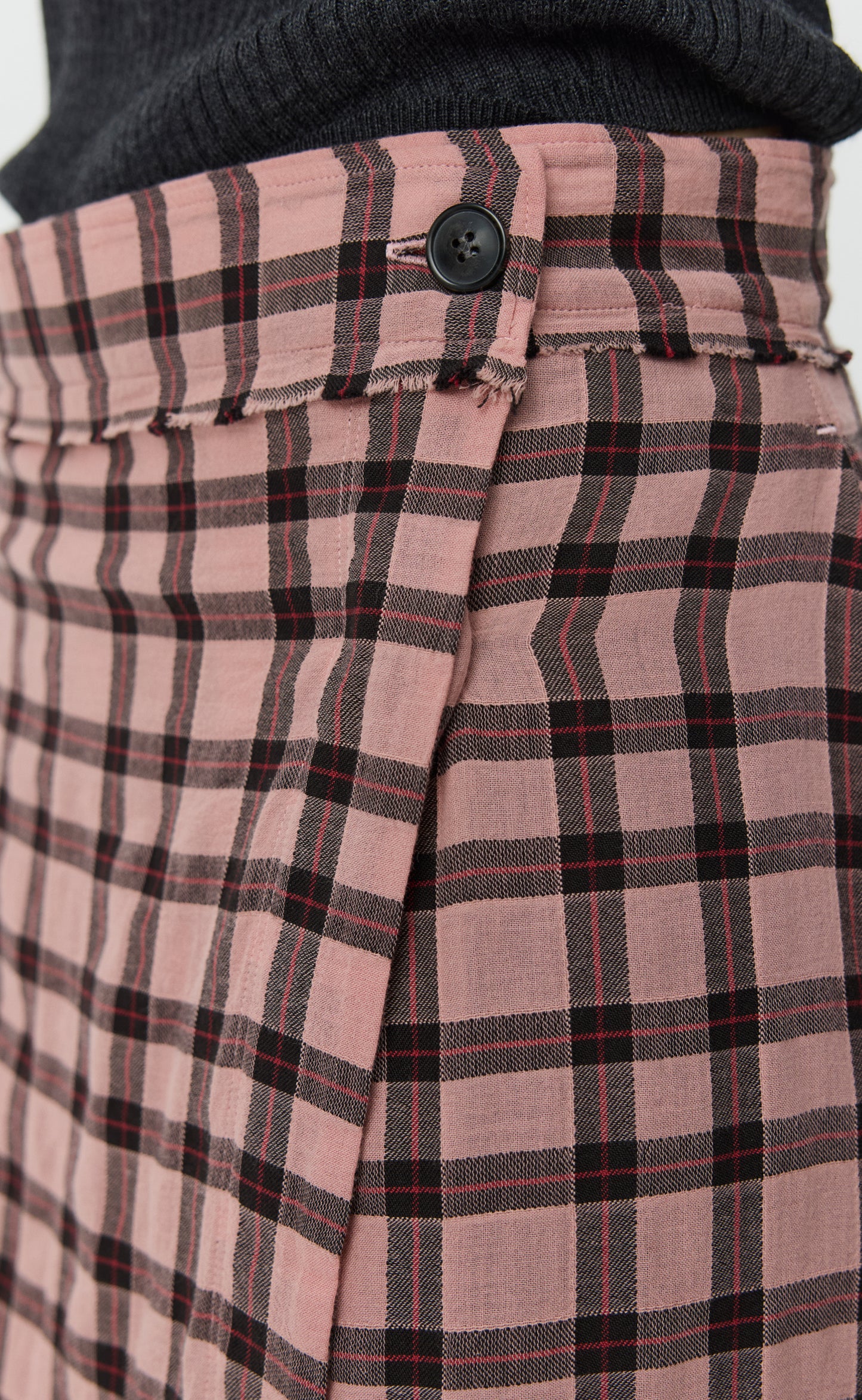 Classic Wrap Skirt - Vintage Check