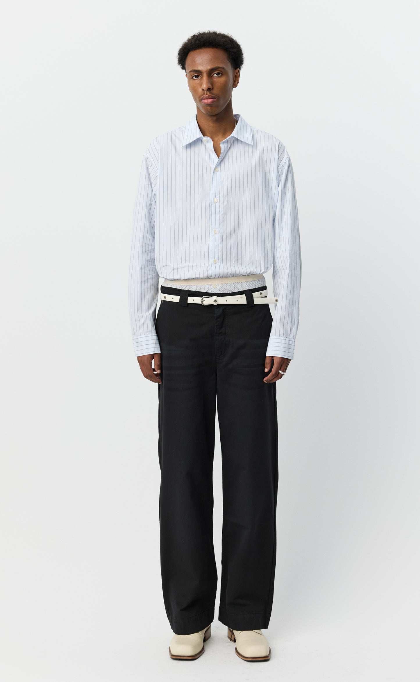 Commission Chino - Stonewashed Black