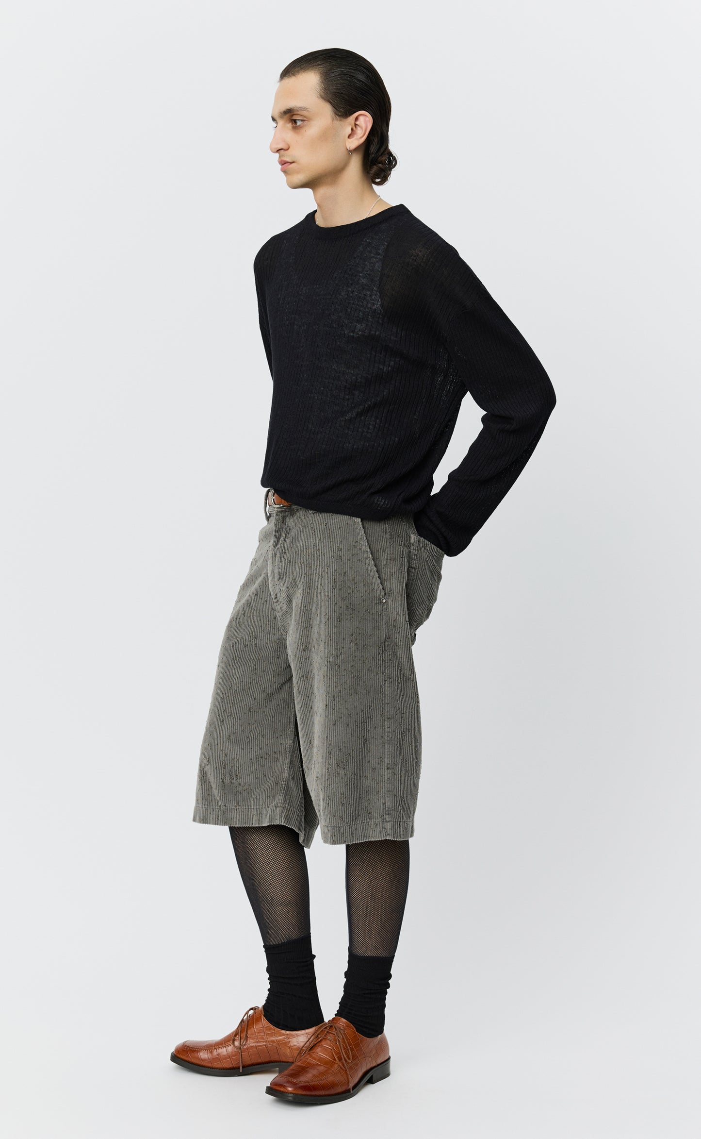 Companion Jumper - Black Rib