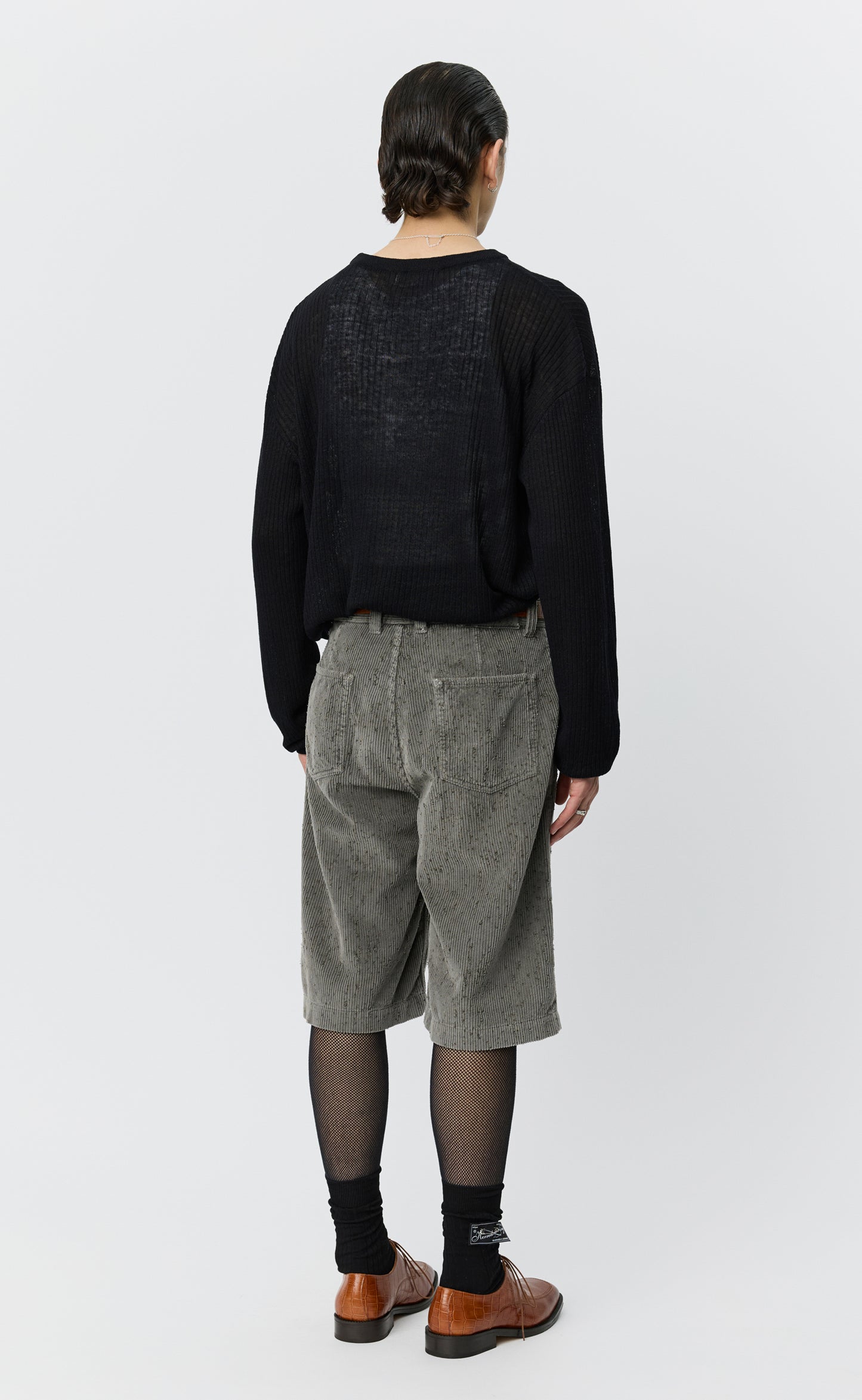 Companion Jumper - Black Rib