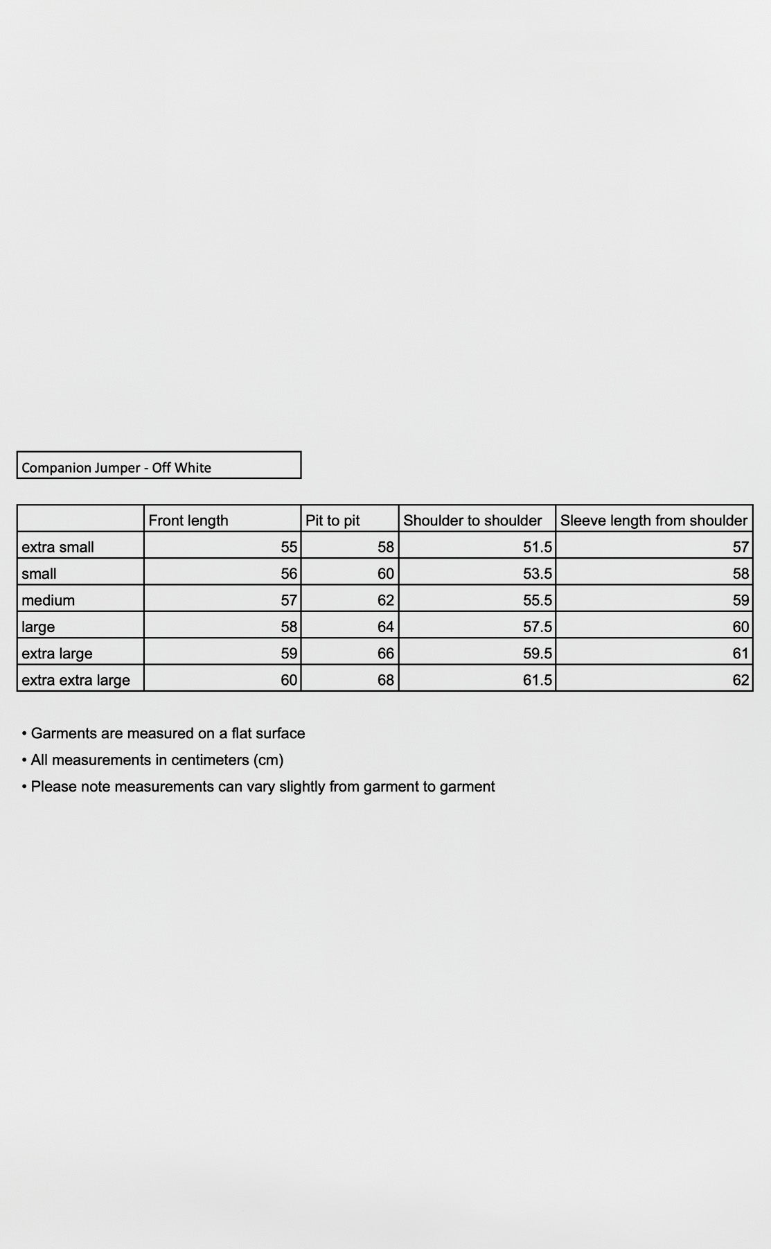 Companion Jumper - Off White