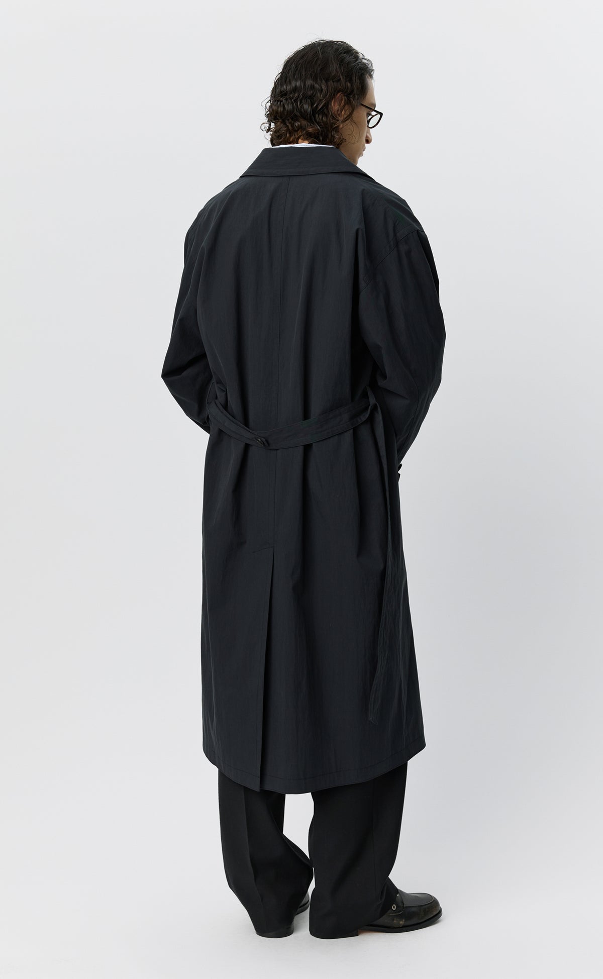 Convention Coat - Washed Black
