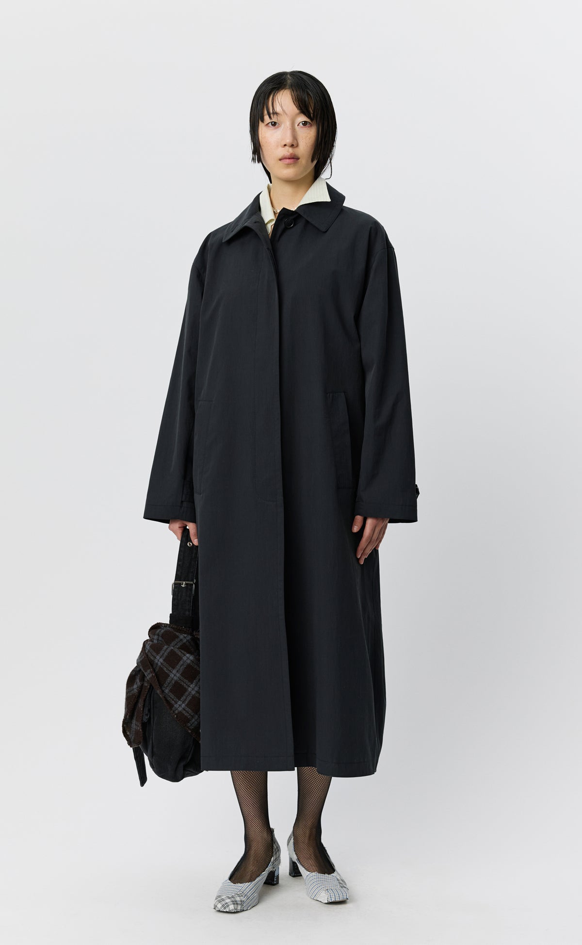 Conventional Coat - Washed Black