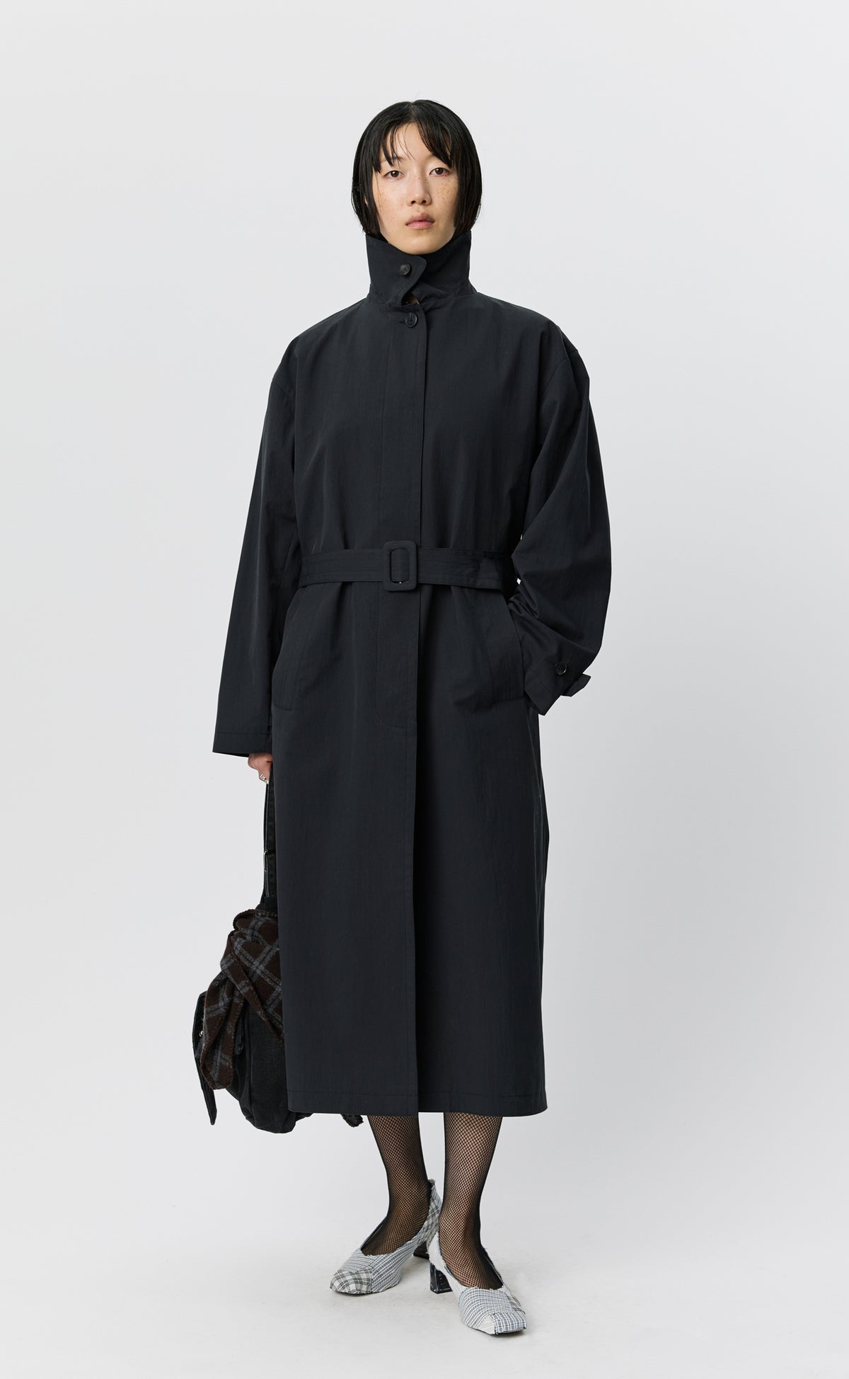 Conventional Coat - Washed Black