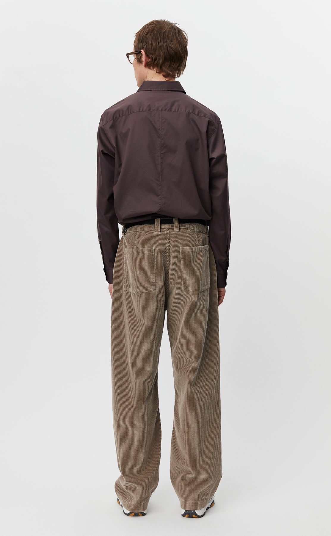 Cord Trousers - Dusty Brown