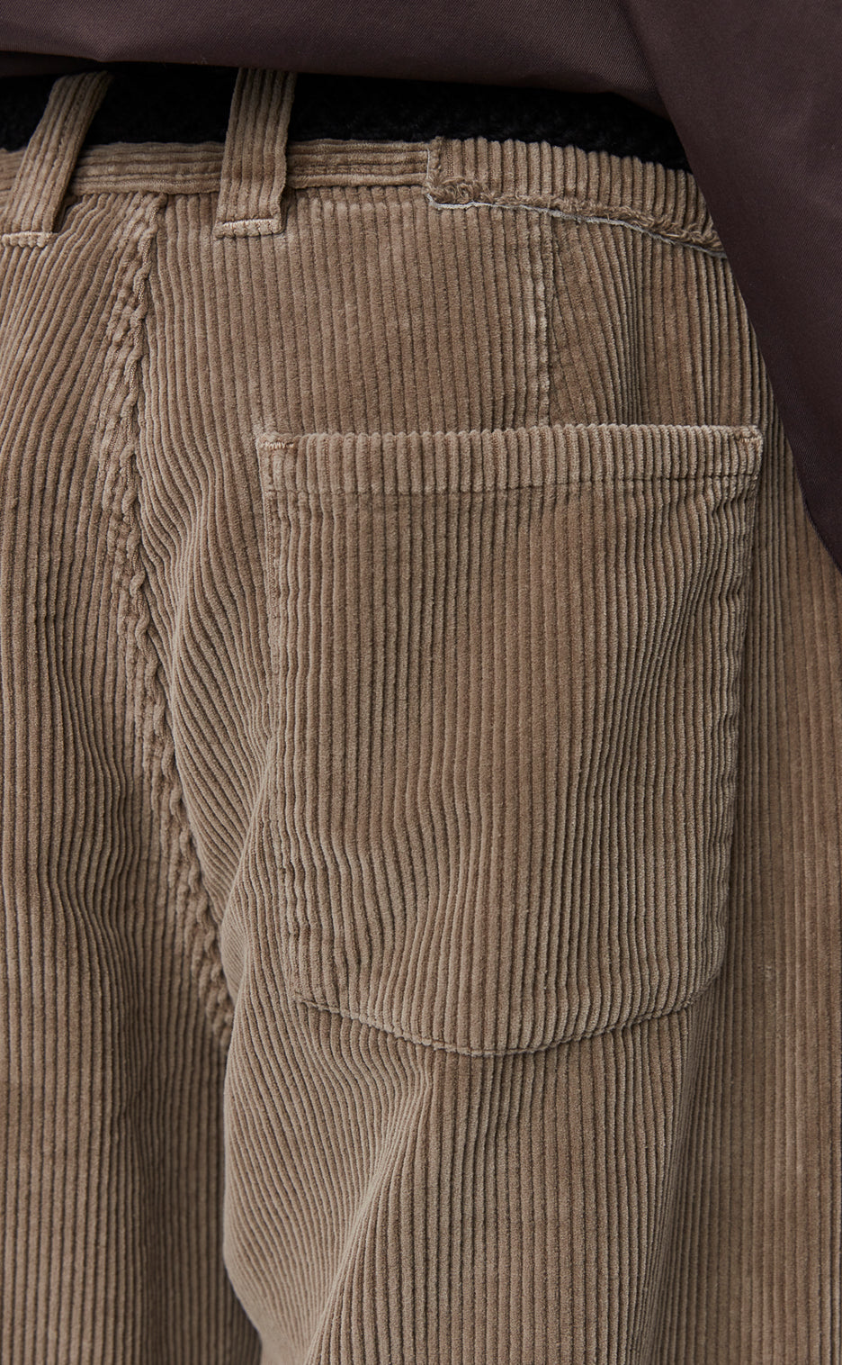 Cord Trousers - Dusty Brown