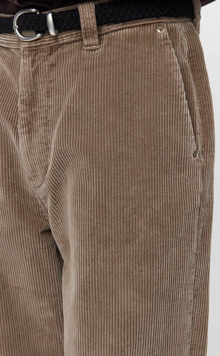 Cord Trousers - Dusty Brown