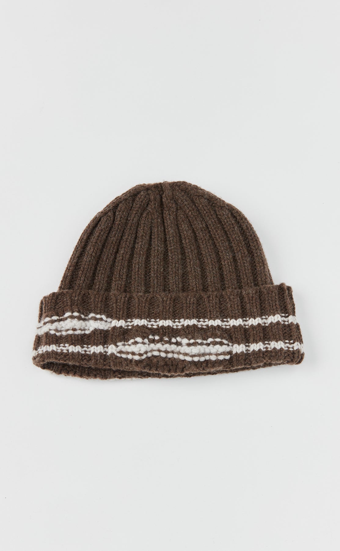 Court Beanie - Dark Brown