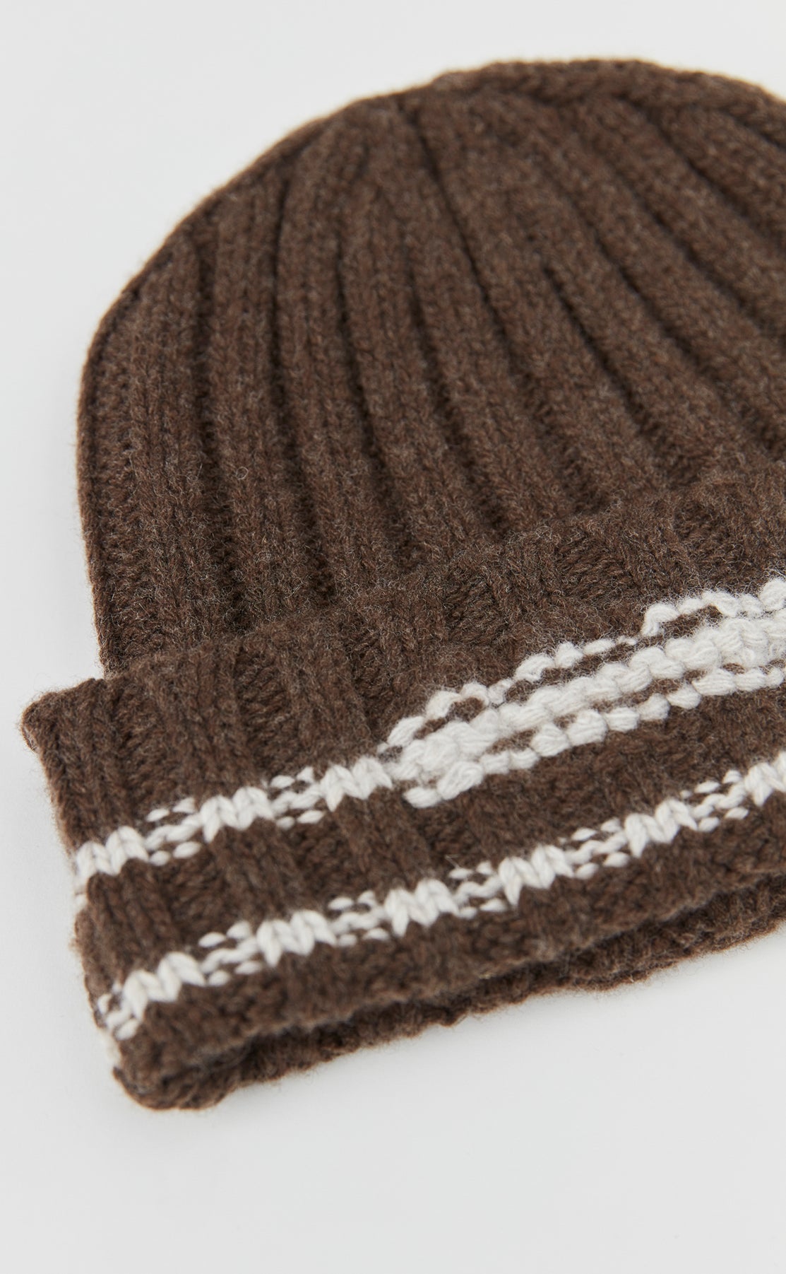 Court Beanie - Dark Brown