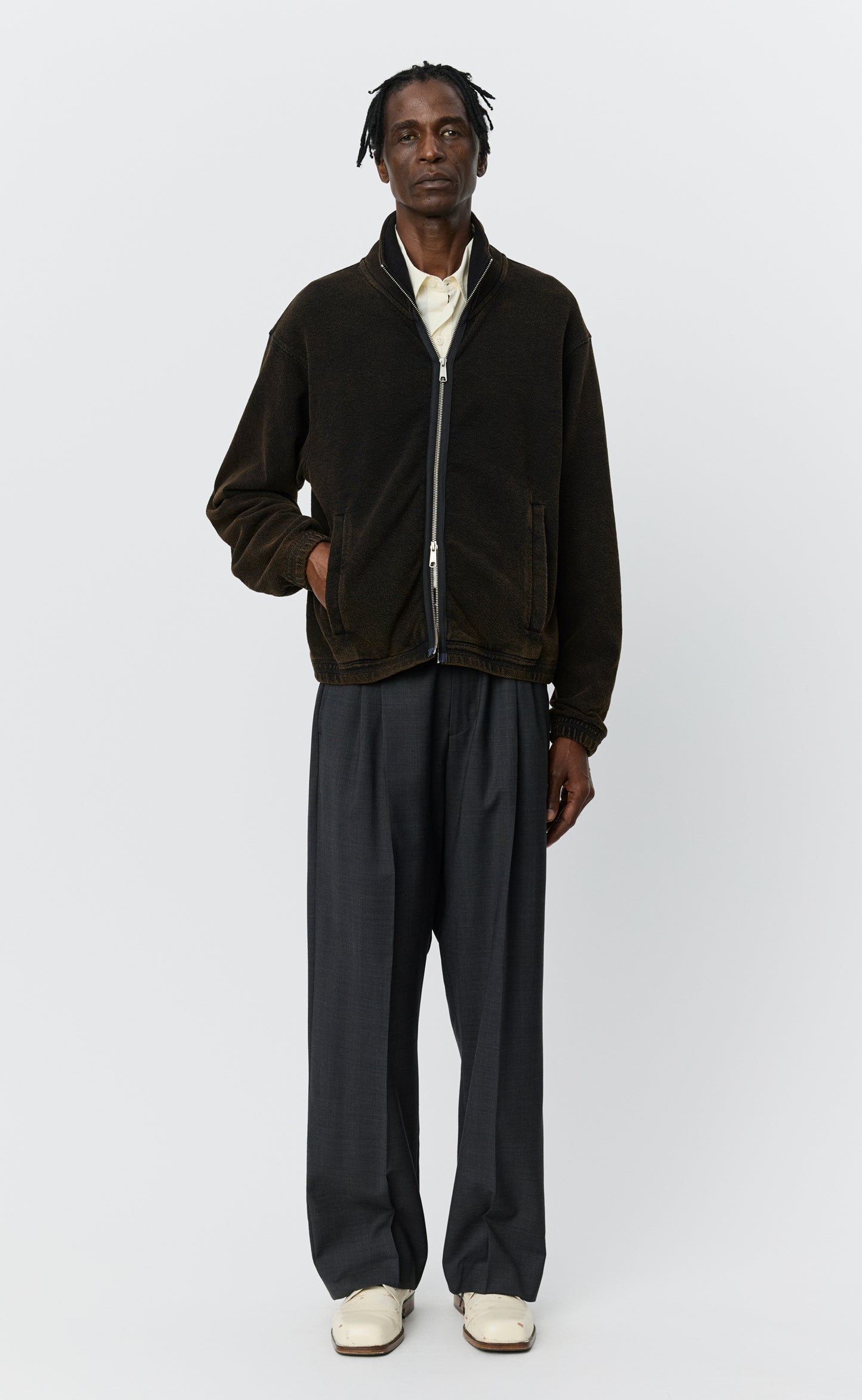 Covet Full Zip - Burned Black