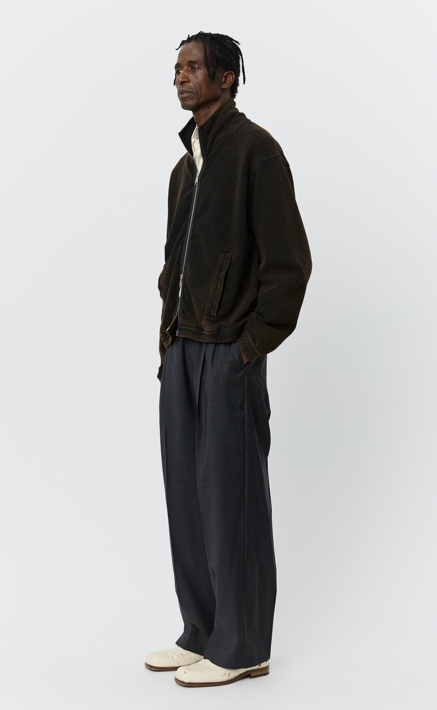 Covet Full Zip - Burned Black