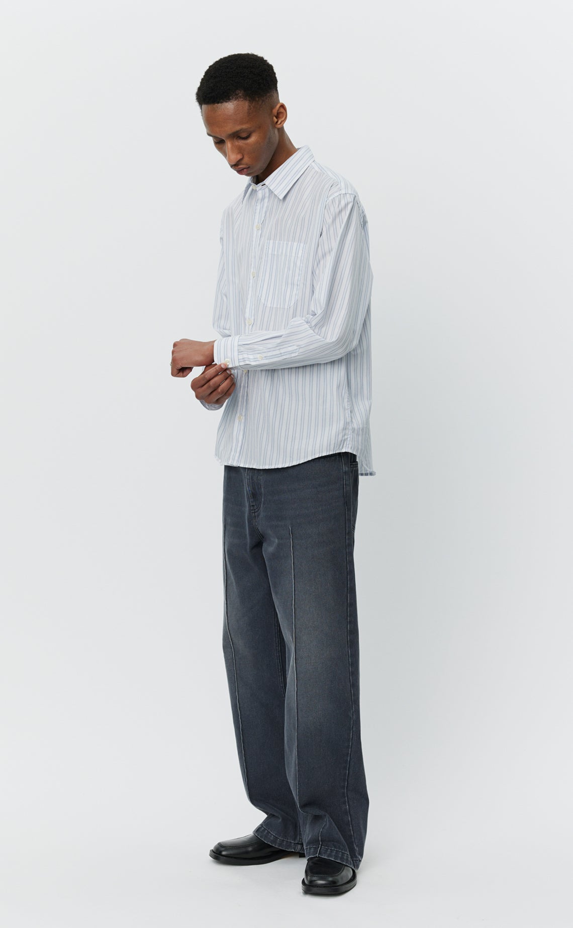Distant Shirt - Conventional Stripe
