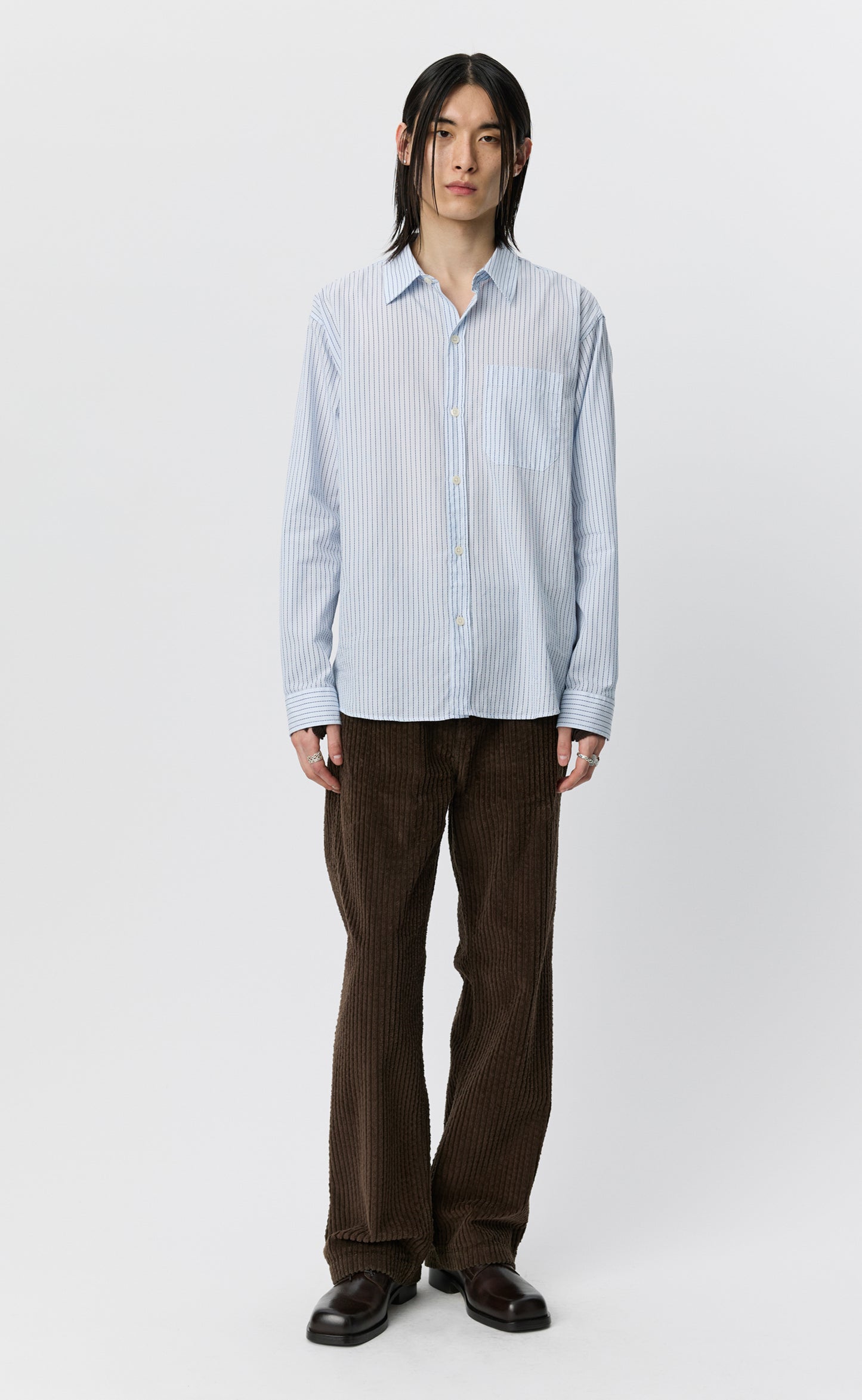 Distant Shirt - Employment Stripe