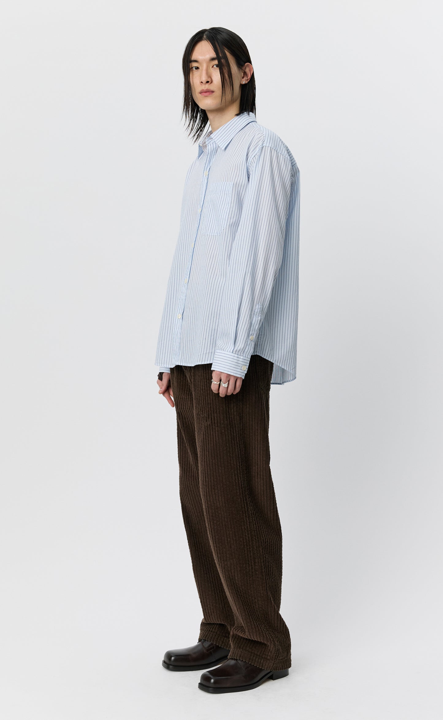 Distant Shirt - Employment Stripe