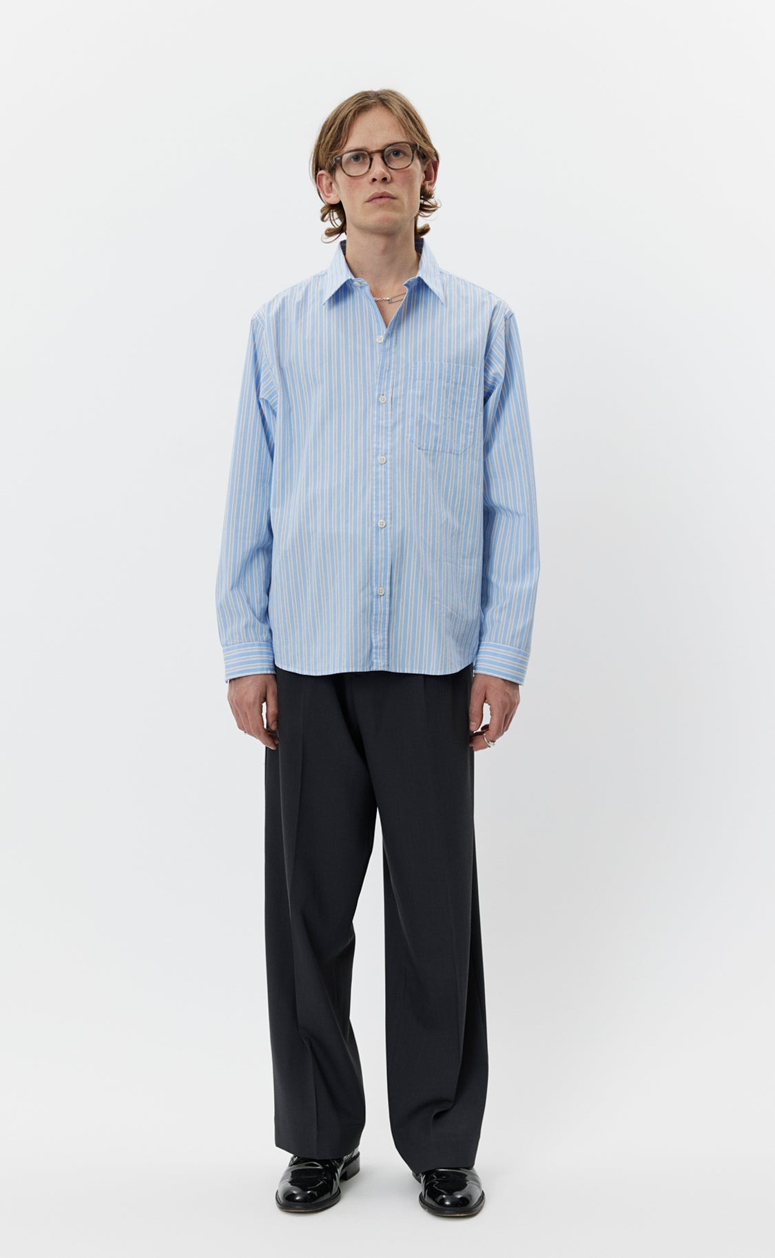 Distant Shirt - Finance Stripe