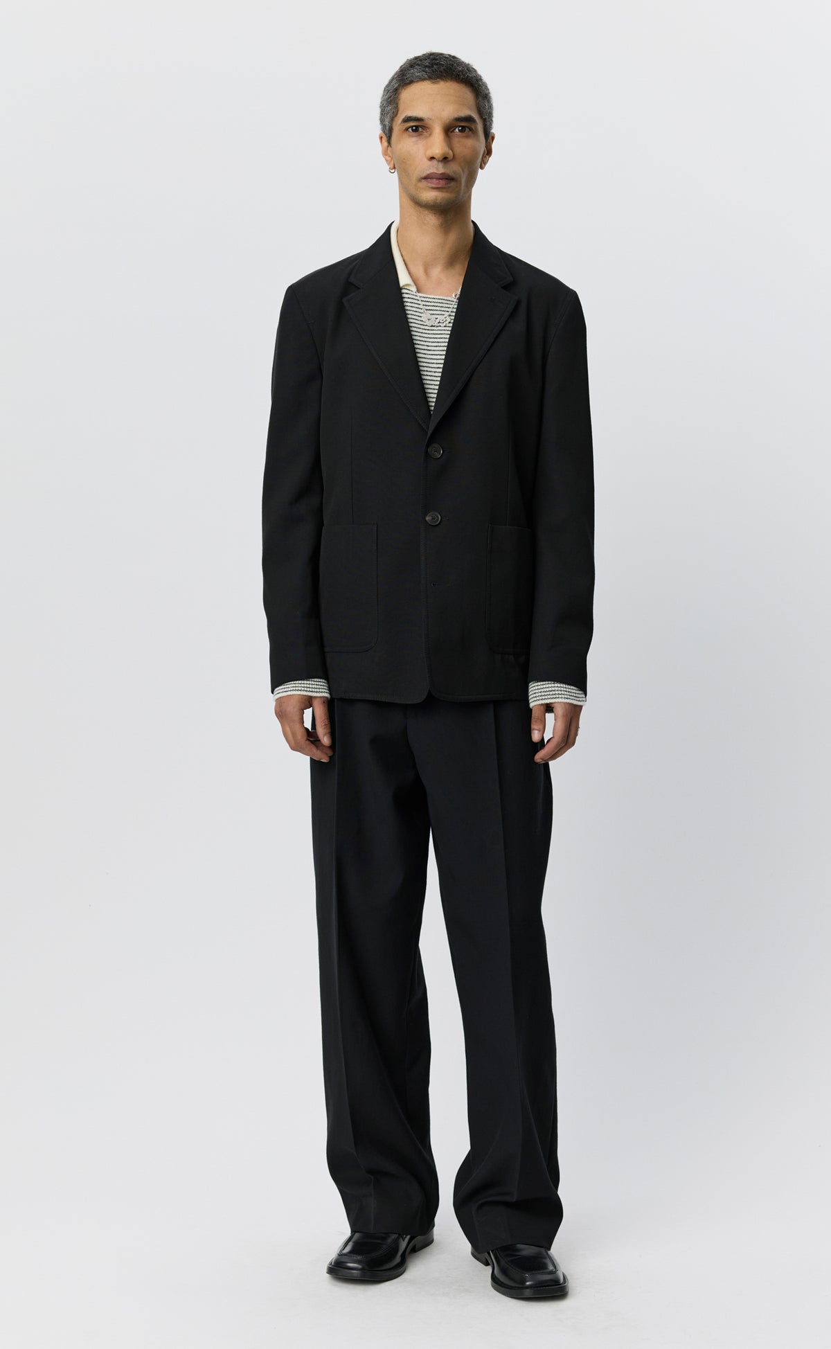 Domain Jacket - Muted Black Cotton