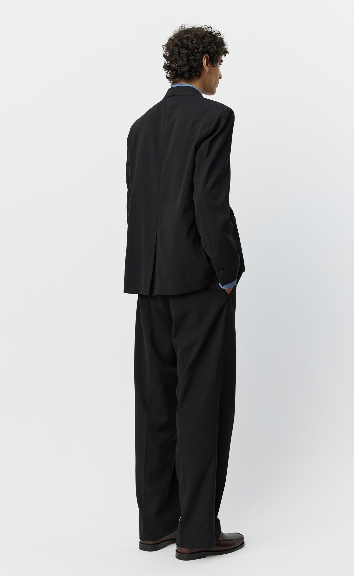 Domain Jacket - Muted Black Cotton