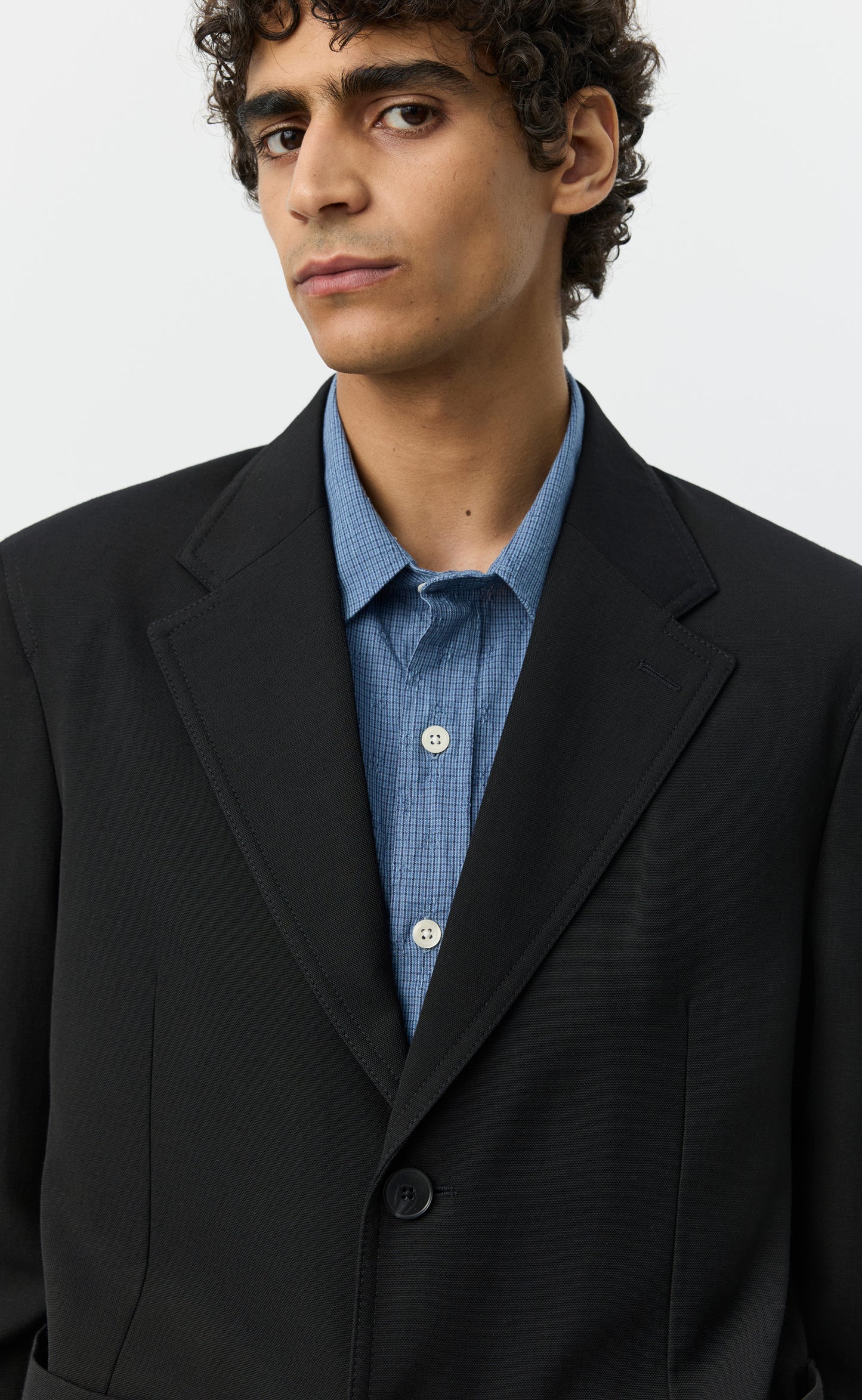 Domain Jacket - Muted Black Cotton
