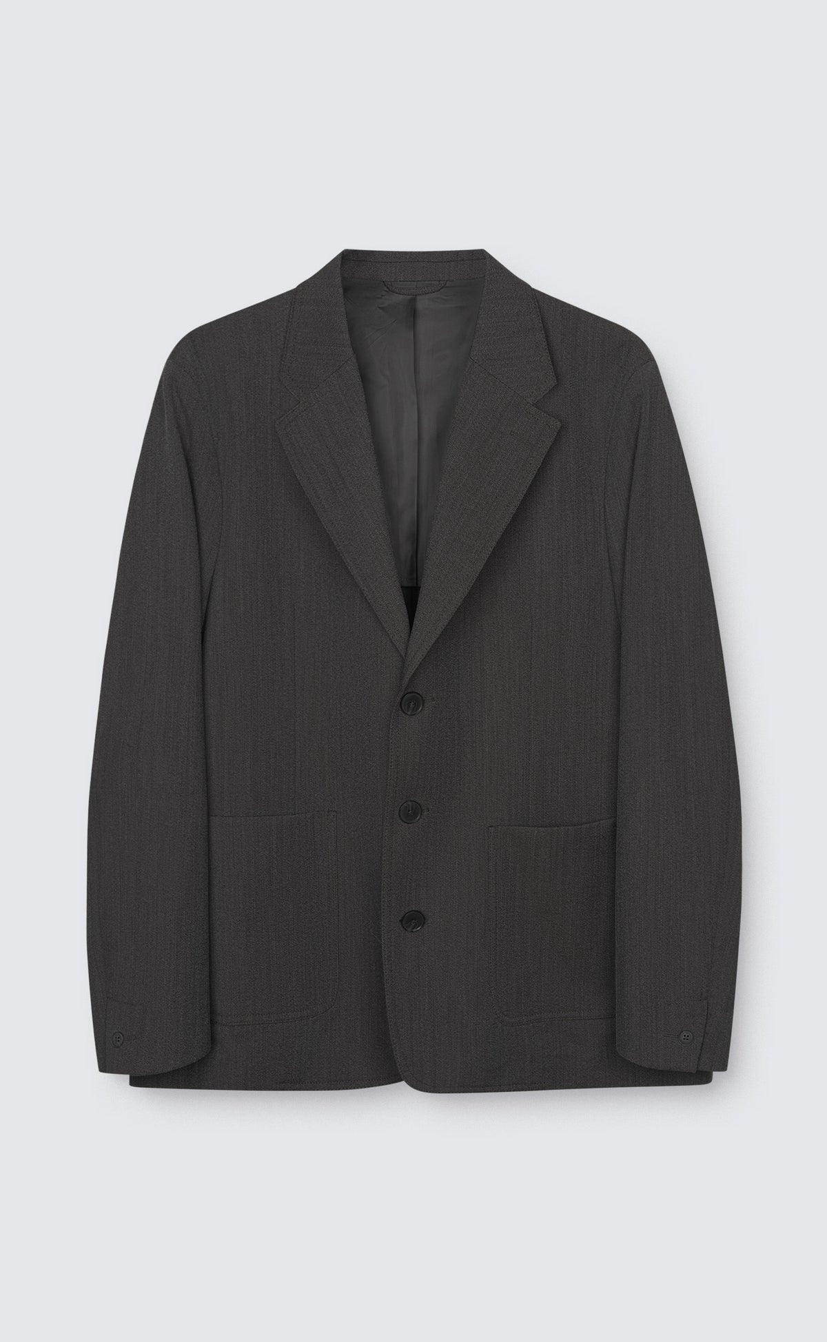 Domain Jacket - Taupe Twill Wool