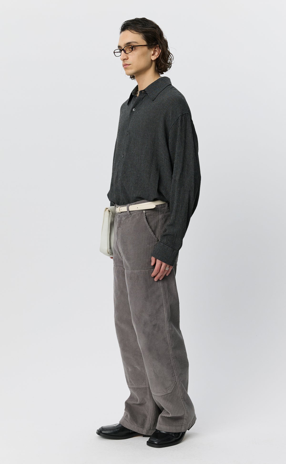 Double Knee Trousers - Dusty Gull Multi Cord