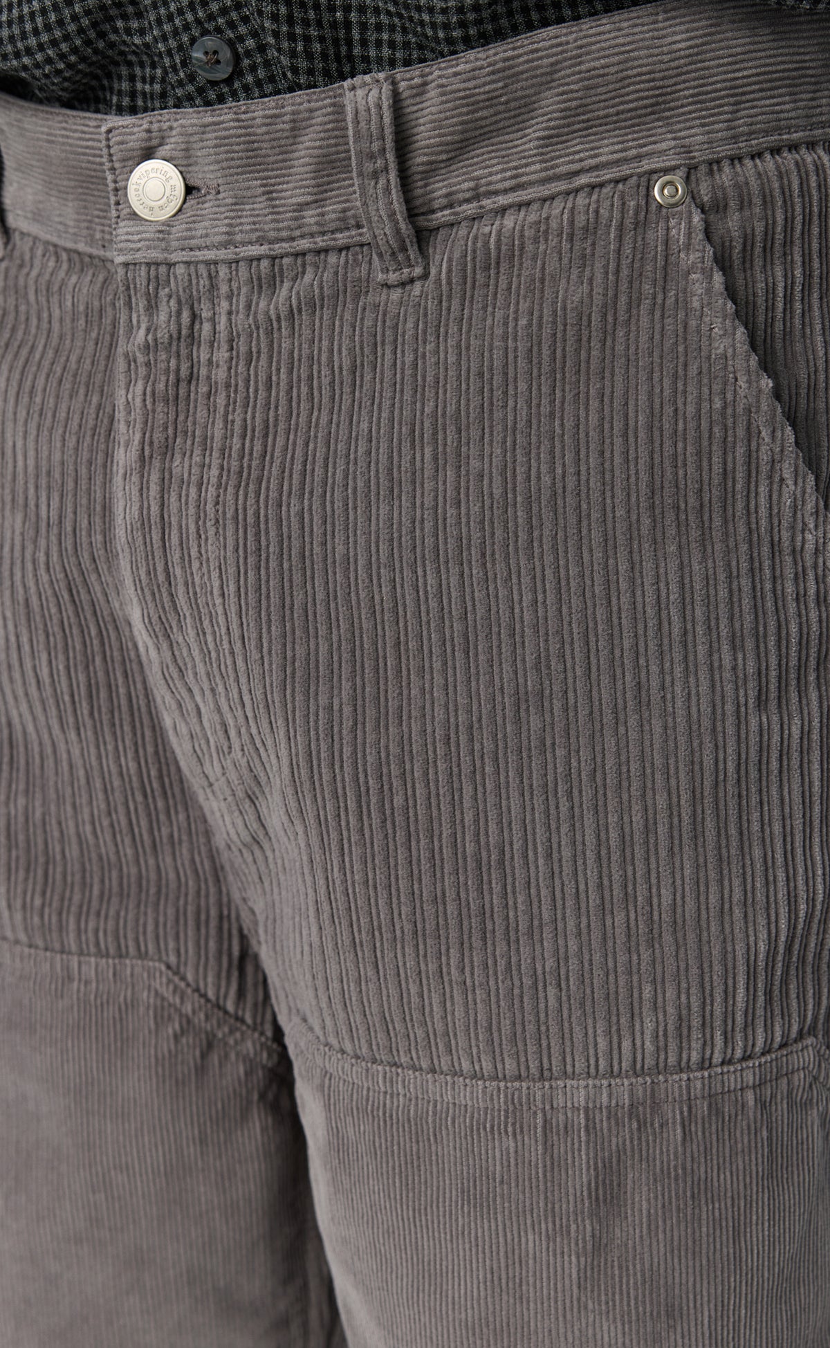 Double Knee Trousers - Dusty Gull Multi Cord