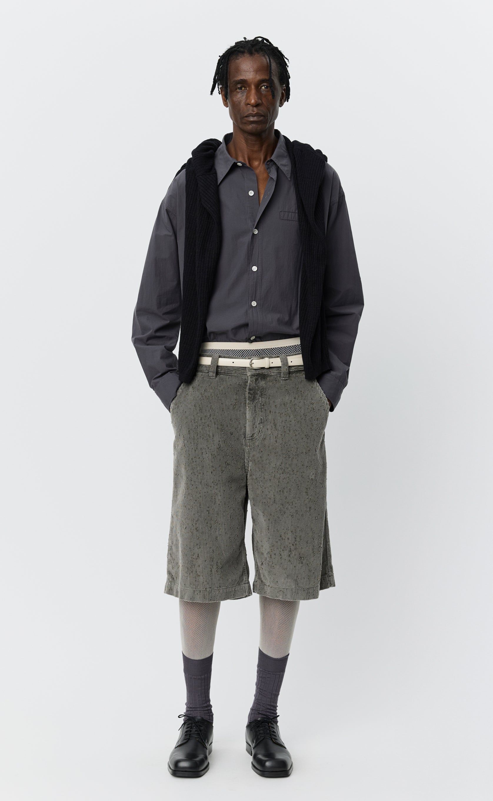 Edition Cord Shorts - Taupe Punch Out – mfpen