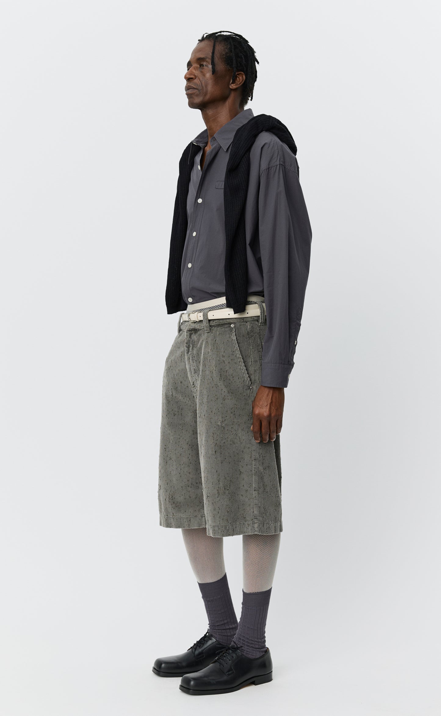Edition Cord Shorts - Taupe Punch Out