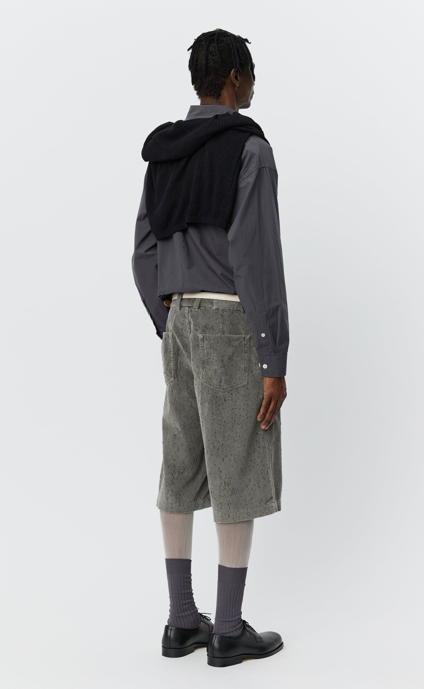 Edition Cord Shorts - Taupe Punch Out