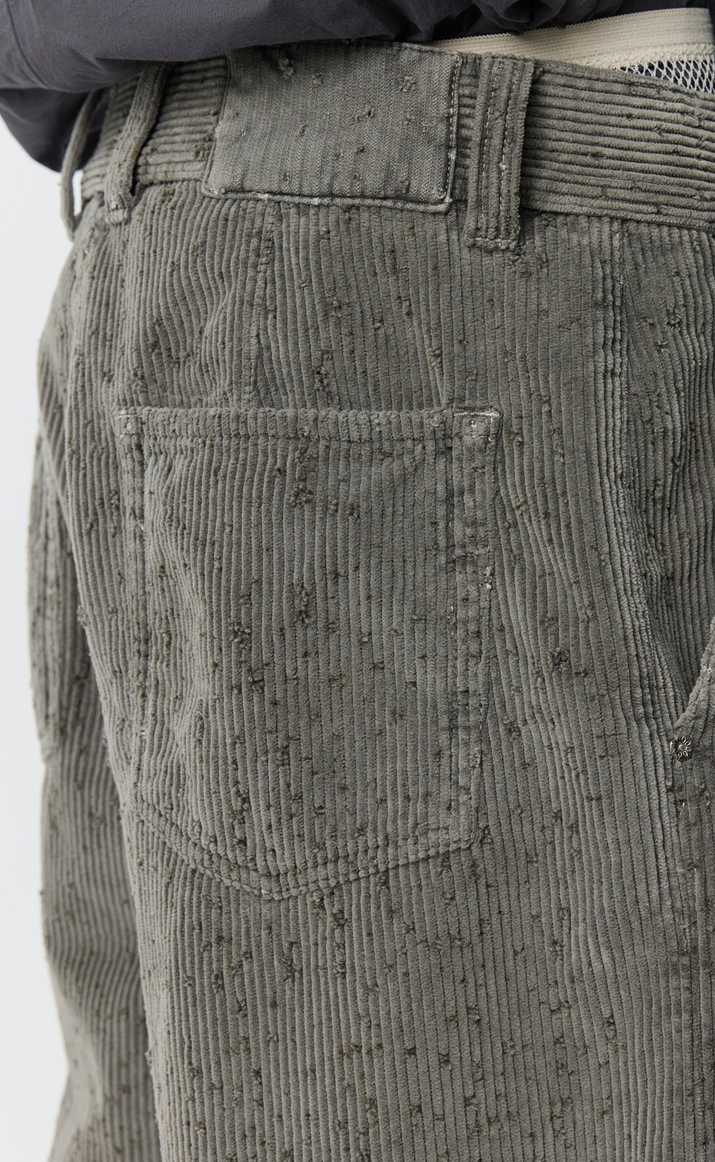 Edition Cord Shorts - Taupe Punch Out