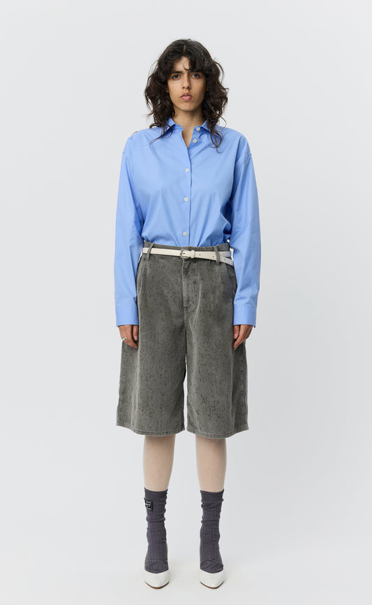 Editional Cord Shorts - Taupe Punch Out