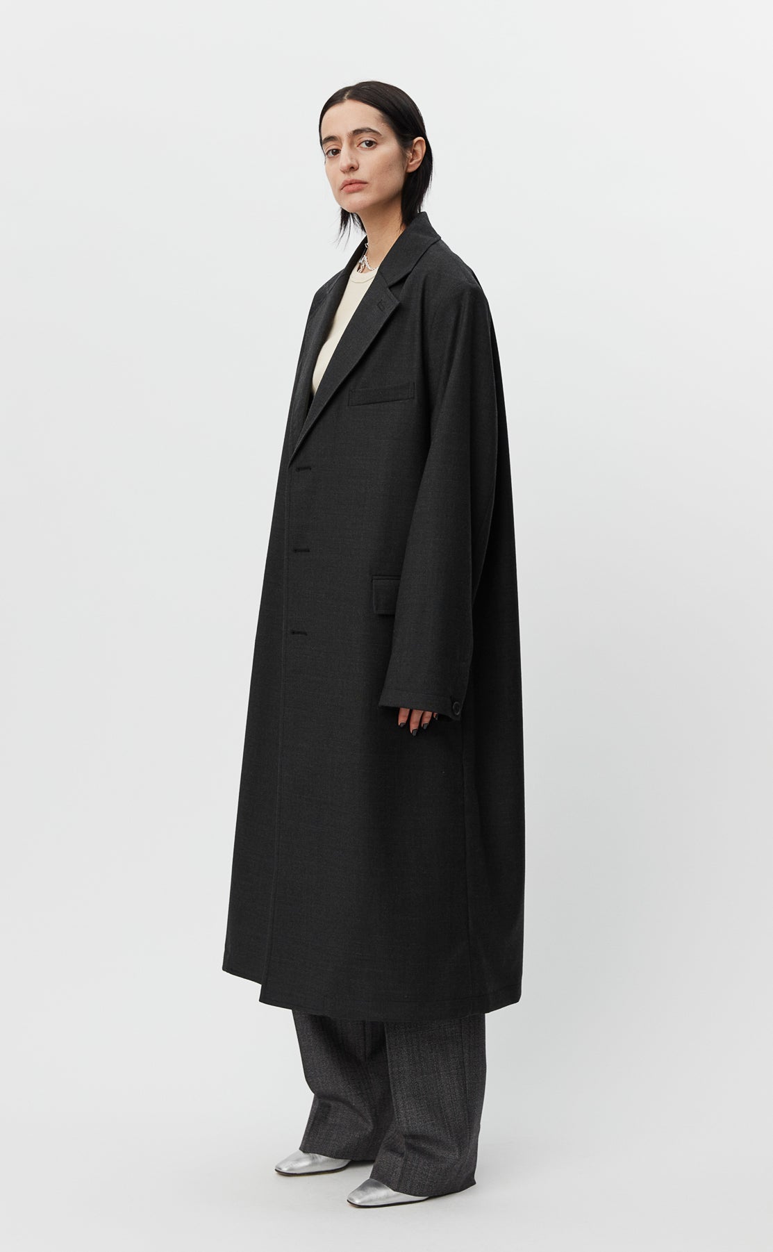 Long evening coat hotsell