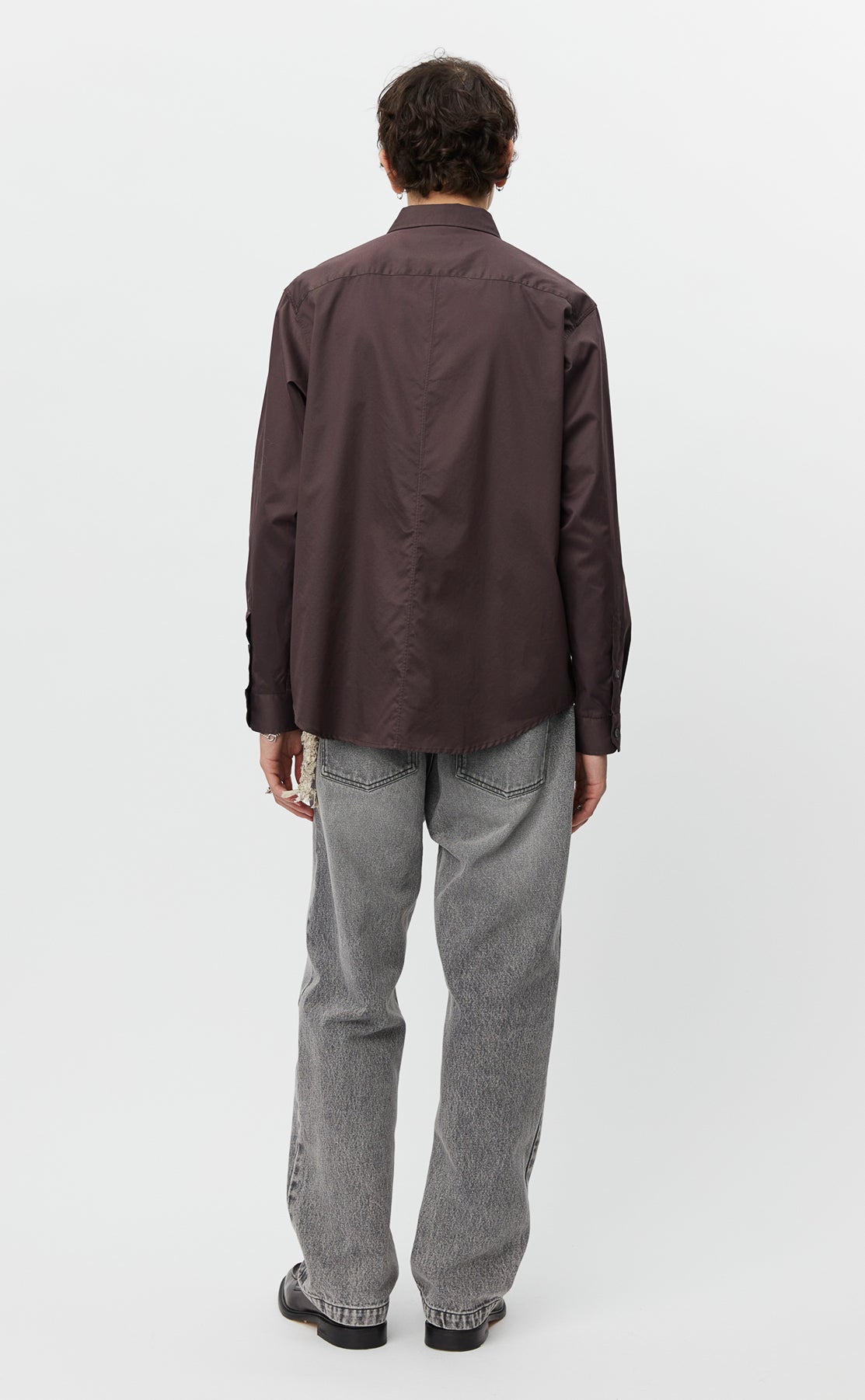 Evening Shirt - Aubergine