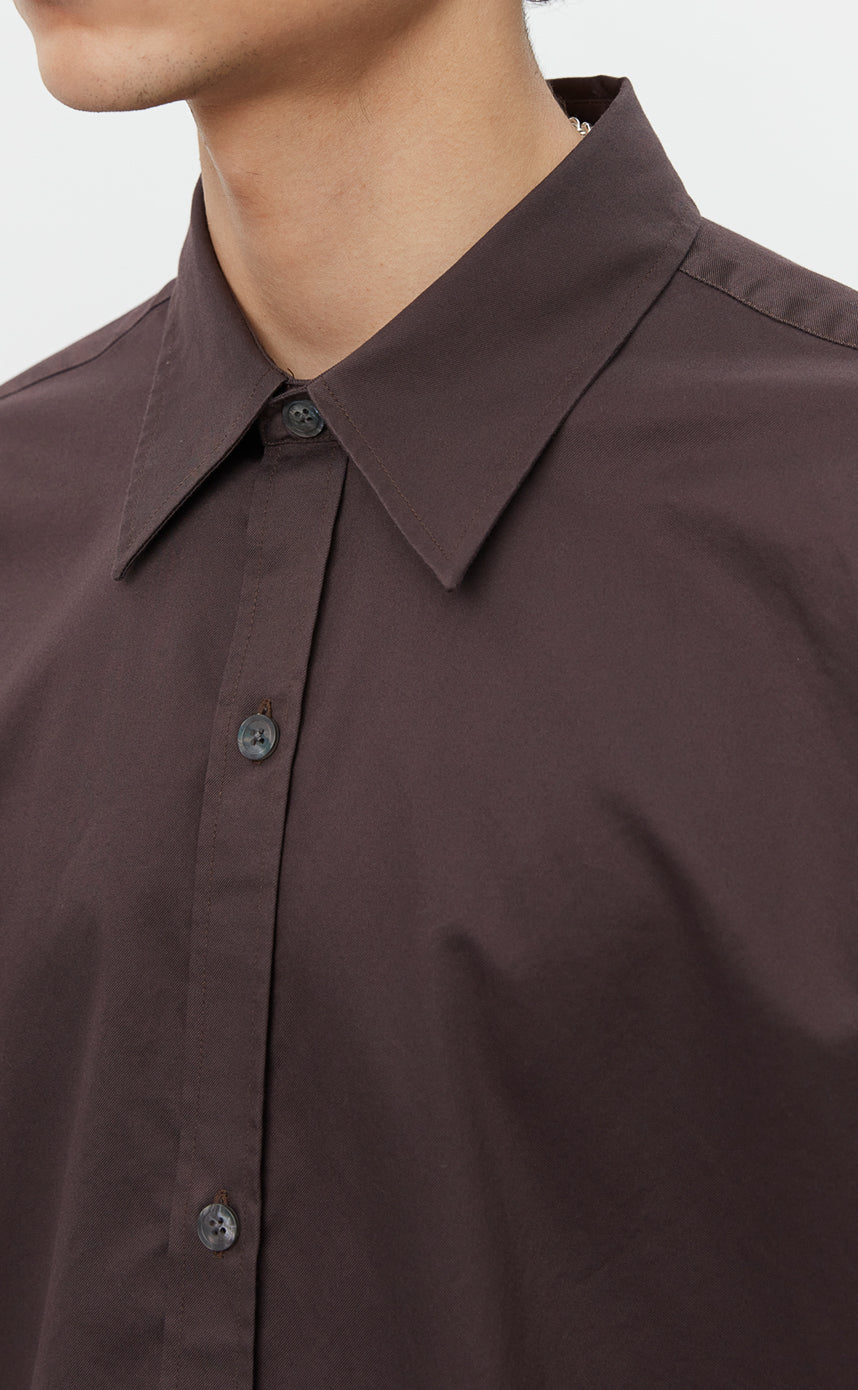 Evening Shirt - Aubergine