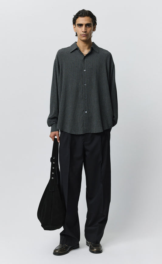 Exact Shirt - Dark Grey Check
