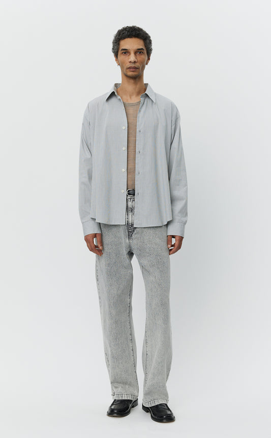 Exact Shirt  - Grey Micro Check