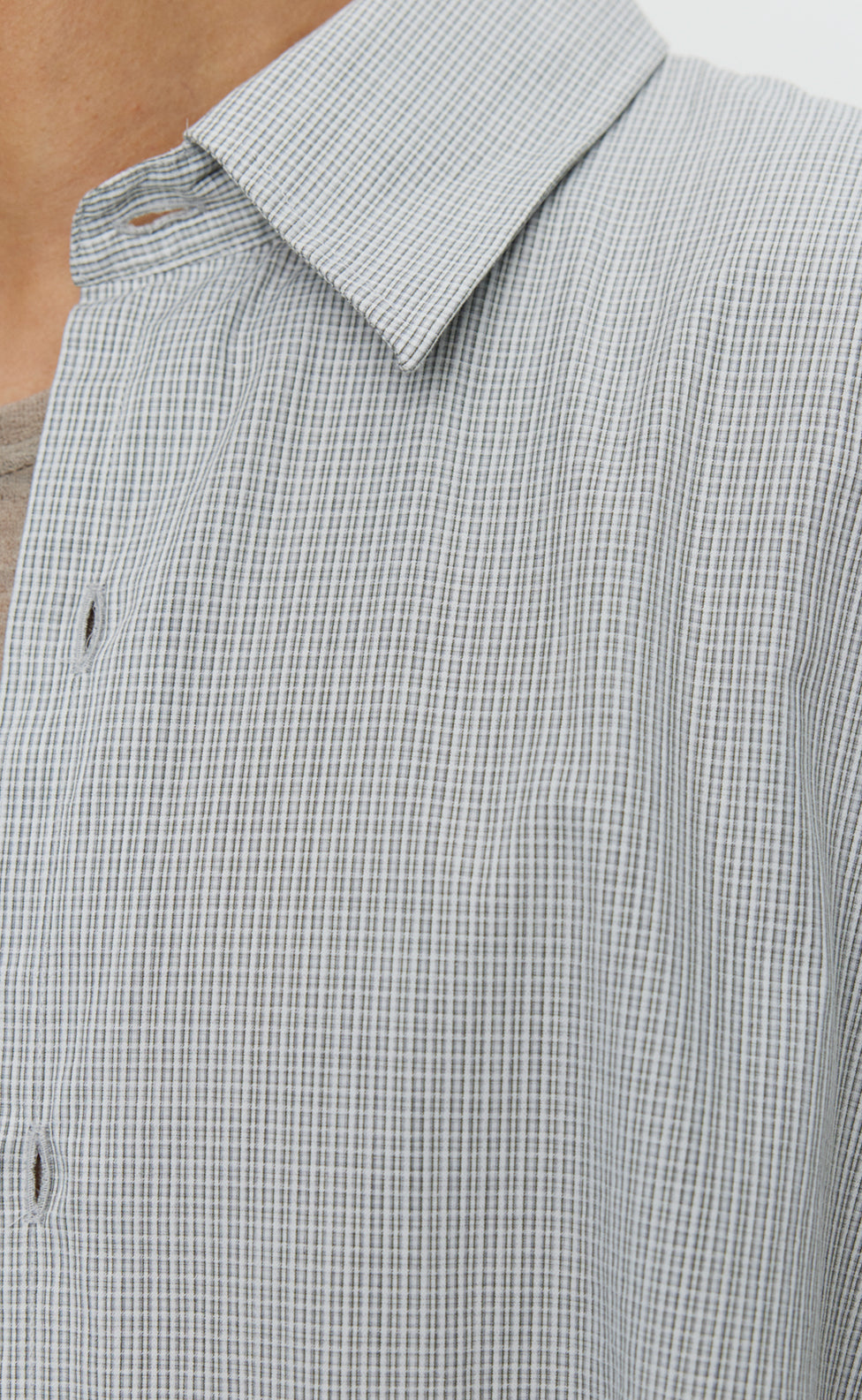 Exact Shirt  - Grey Micro Check
