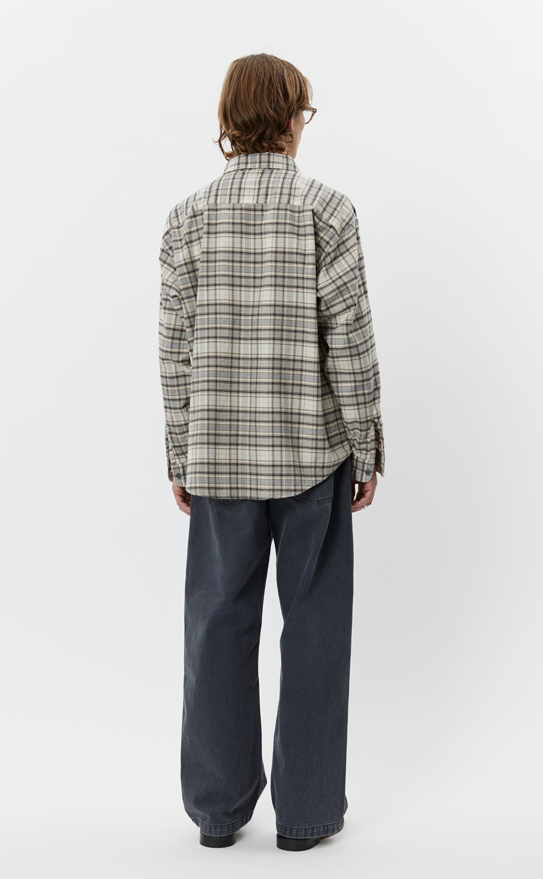 Exact Shirt - Oatmeal Check
