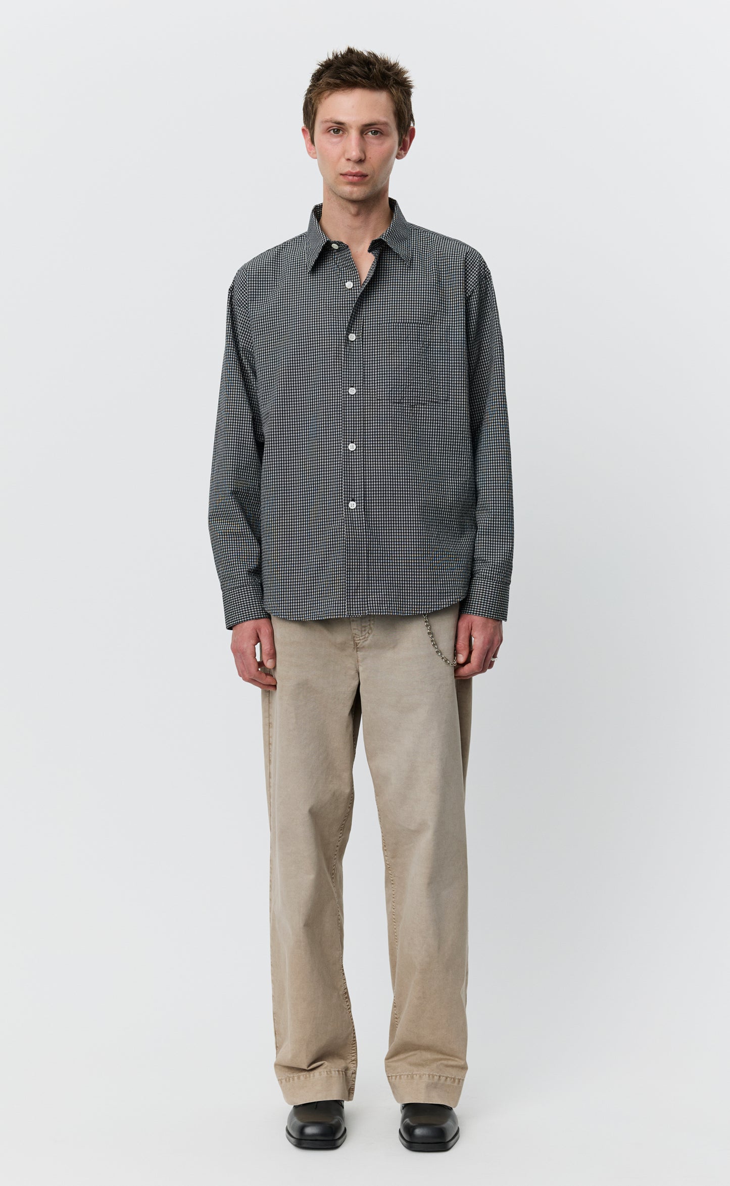 Executive Shirt - Black Experienced Check