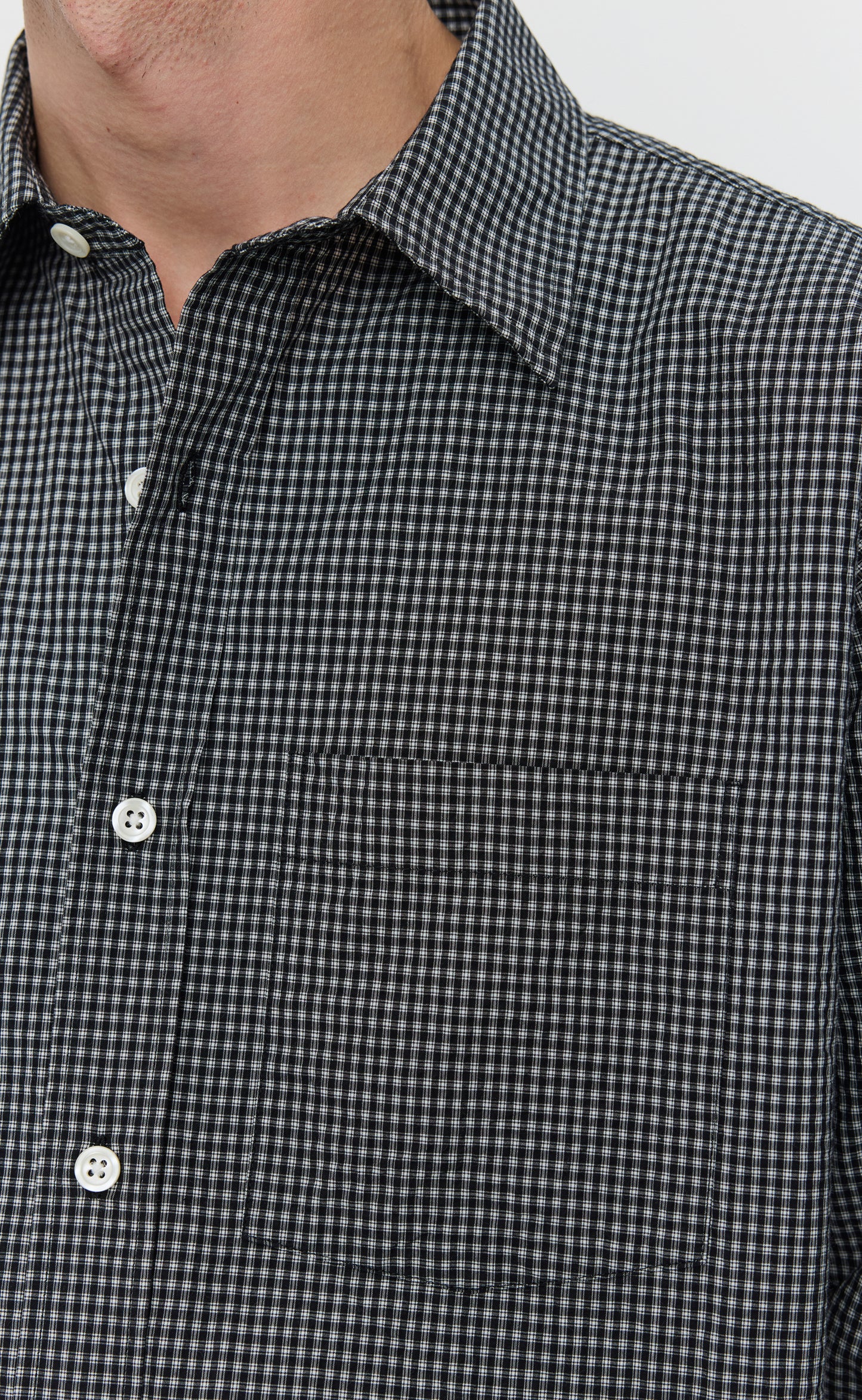 Executive Shirt - Black Experienced Check