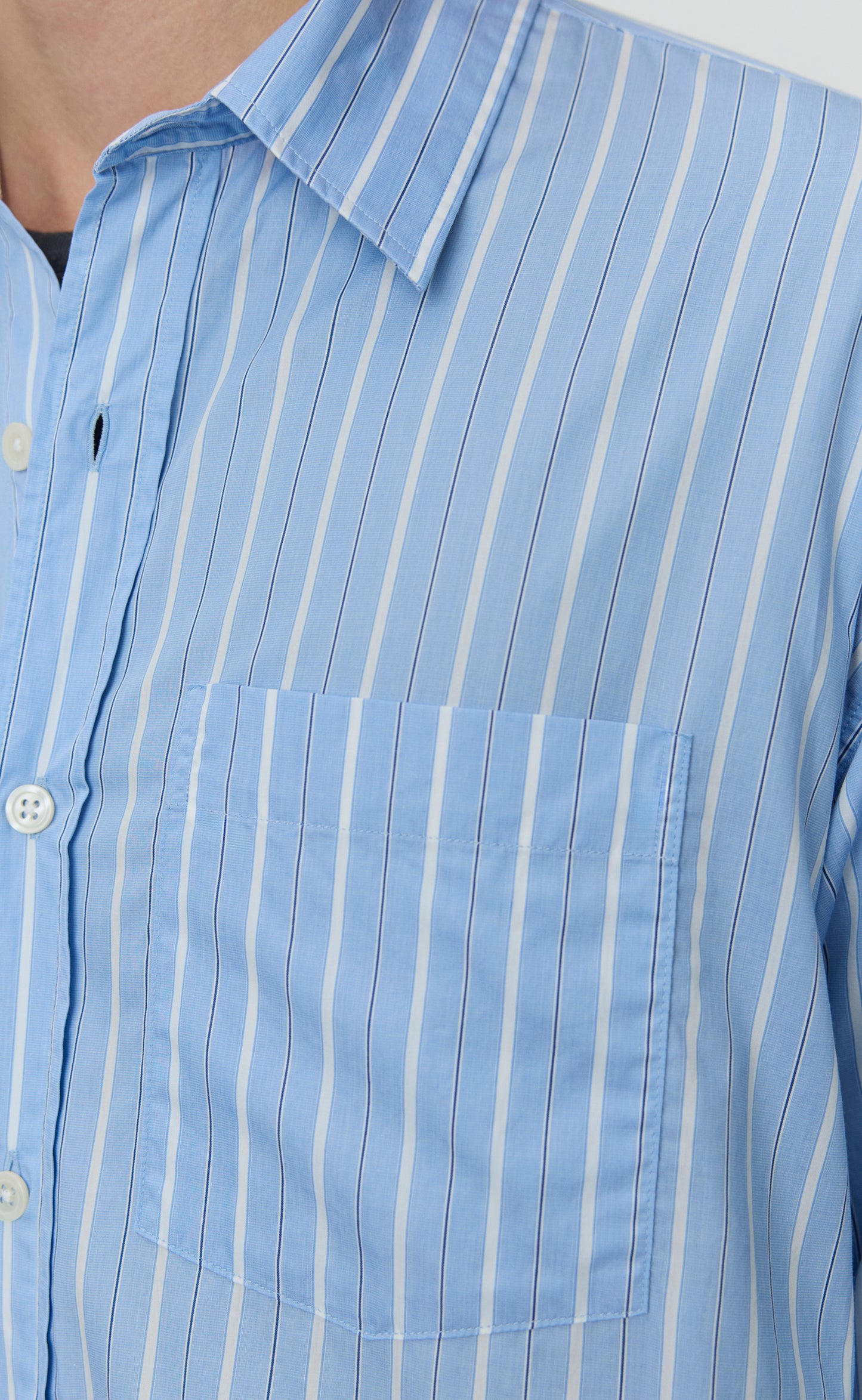 Executive Shirt - Blue Archive Stripe