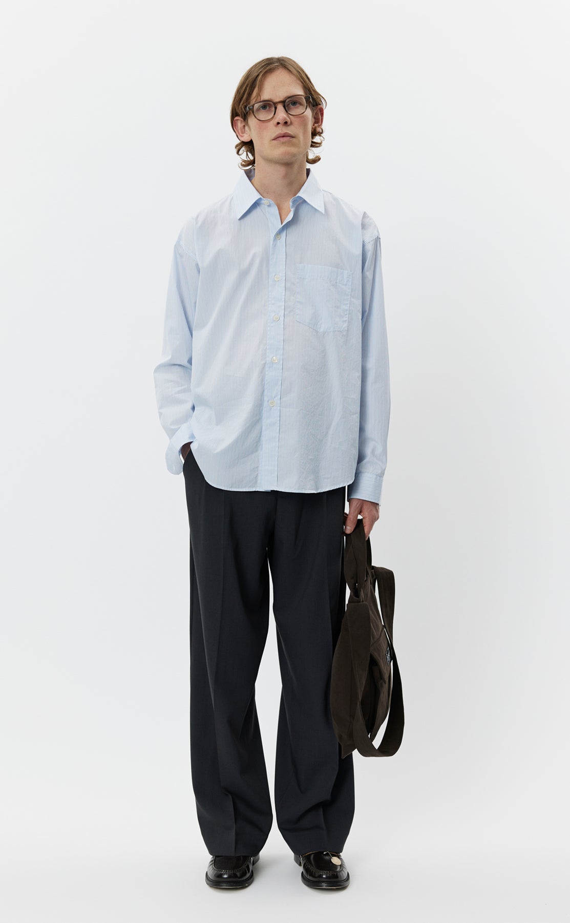 Executive Shirt - Light Blue Stripe