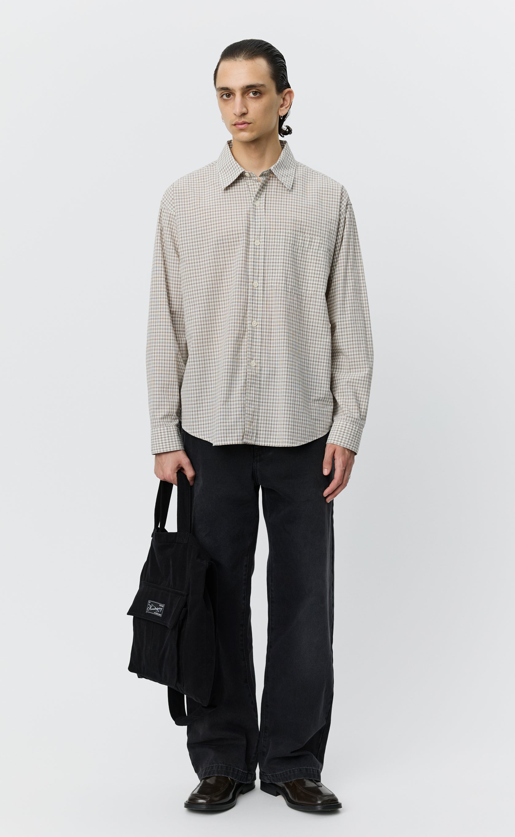 Executive Shirt - Experienced Brown Check – mfpen