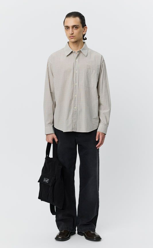 Executive Shirt - Experienced Brown Check